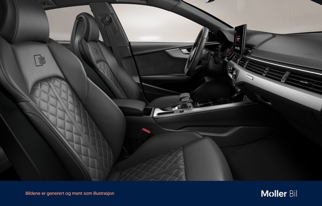 Bild som visar&nbsp;Audi A5 Sportback&nbsp;A5 Sportback 45 TFSI quattro S line 265 hk S tronic - för mer information kontakta din Audi Partner
