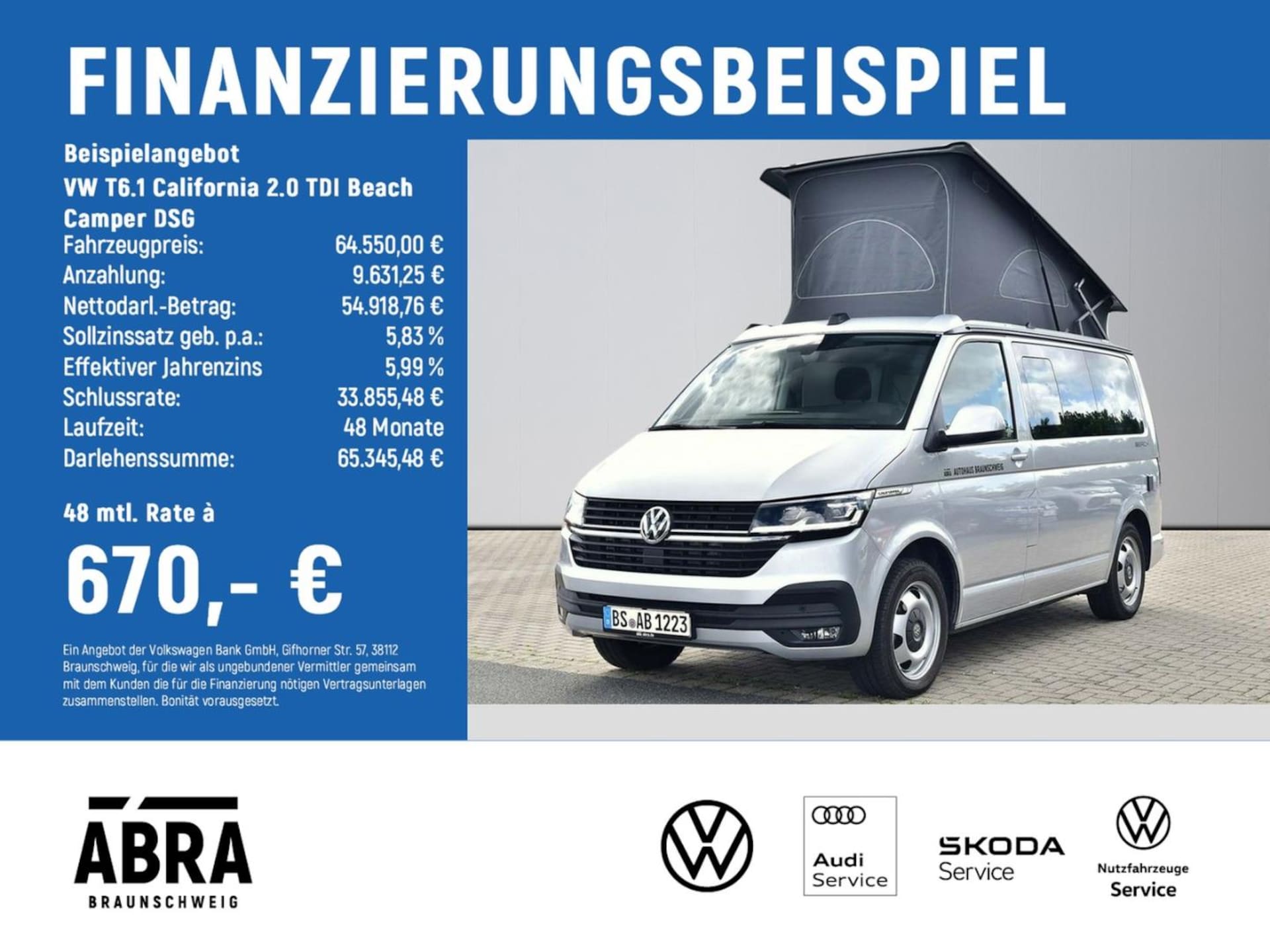 Volkswagen T6.1 California Beach