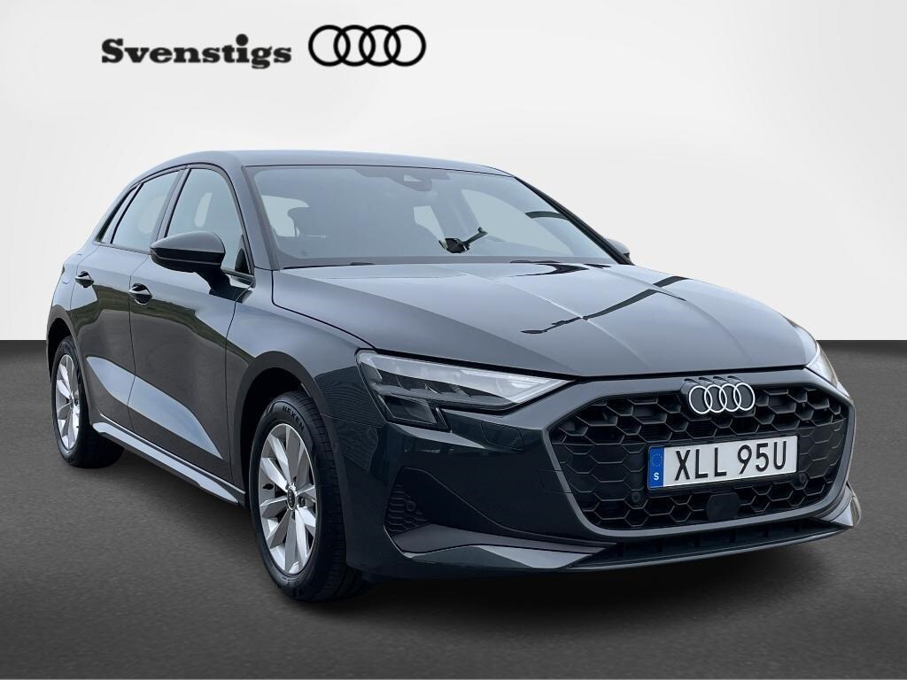 Bild som visar&nbsp;Audi A3 Sportback&nbsp;A3 Sportback 35 TFSI Proline 150 hk S tronic - för mer information kontakta din Audi Partner