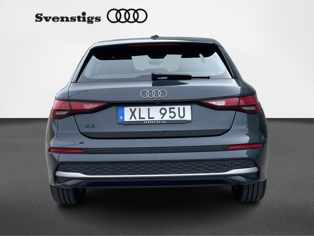 Bild som visar&nbsp;Audi A3 Sportback&nbsp;A3 Sportback 35 TFSI Proline 150 hk S tronic - för mer information kontakta din Audi Partner