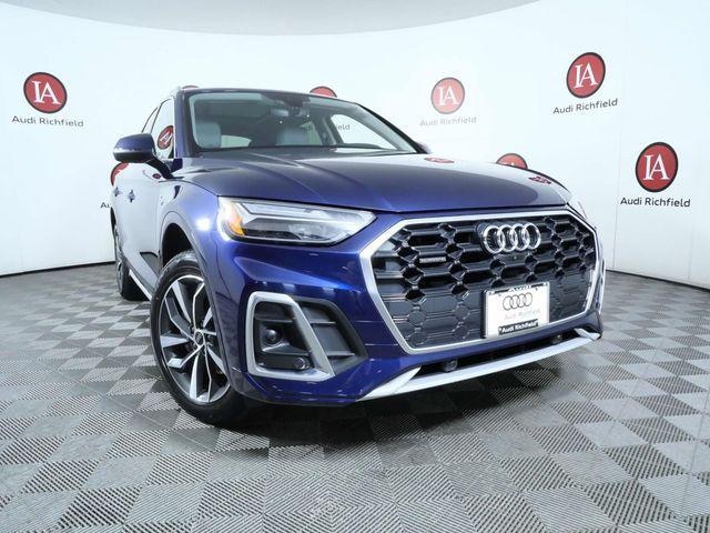 Certified 2023 Audi Q5 Premium Plus with VIN WA1EAAFY8P2154986 for sale in Richfield, Minnesota