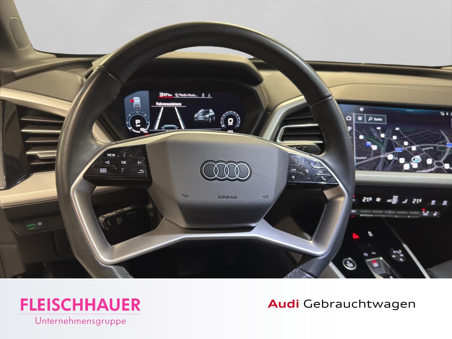 Bild über Audi Q4 e-tron 40 e-tron - für weitere Informationen kontaktieren Sie den Audi Partner