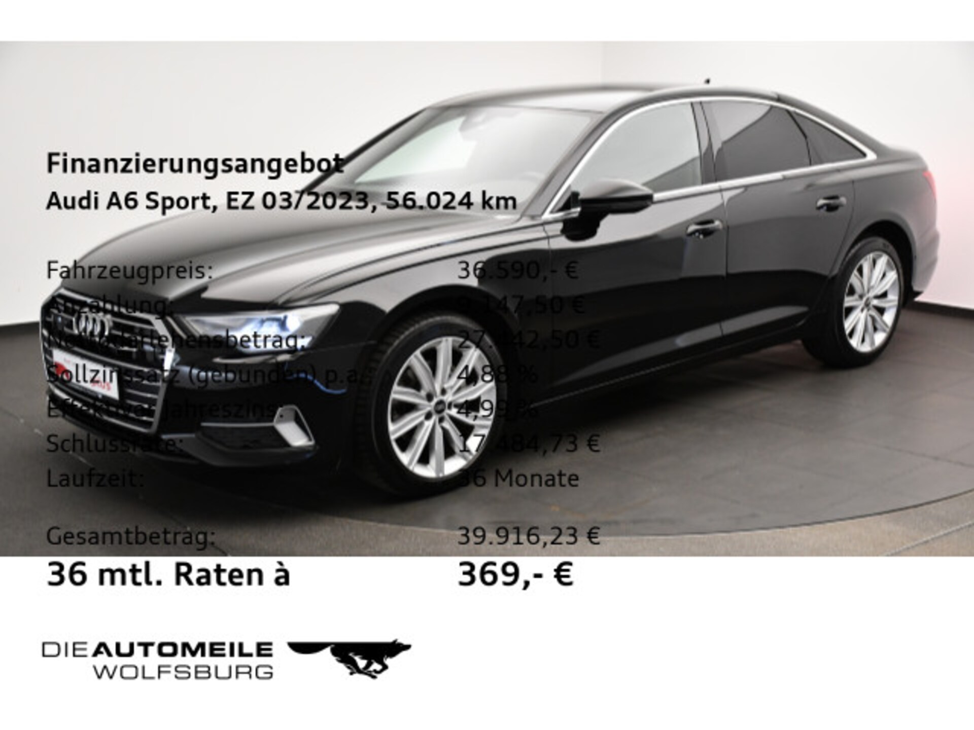 Audi A6 Limousine advanced