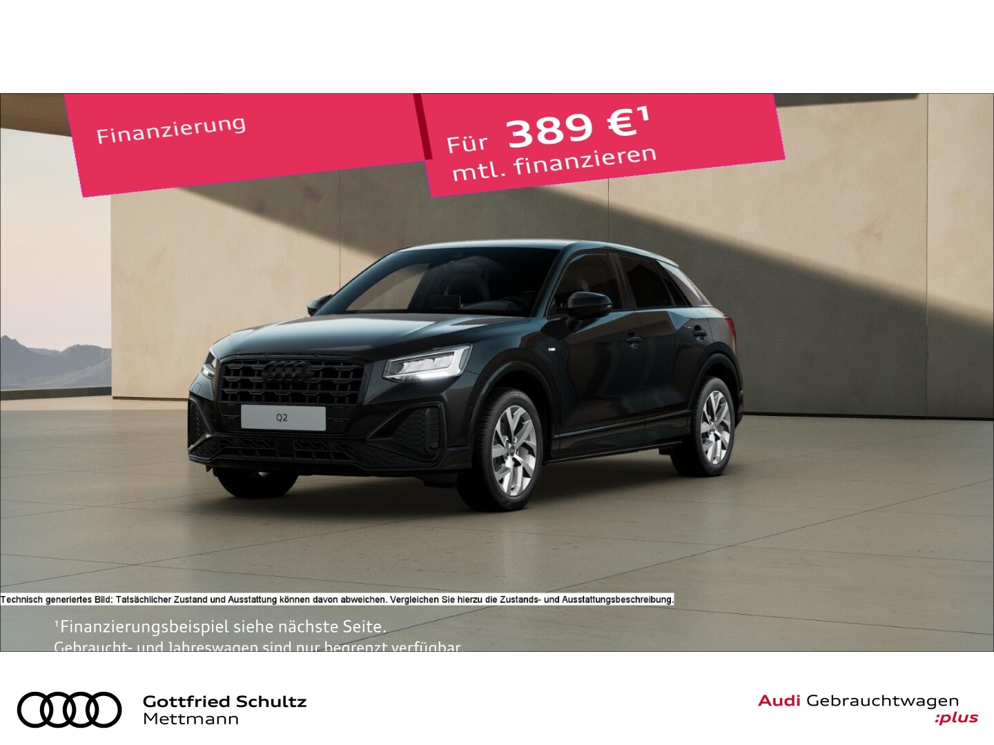 Bild über Audi Q2 S line 35 TFSI S tronic - für weitere Informationen kontaktieren Sie den Audi Partner