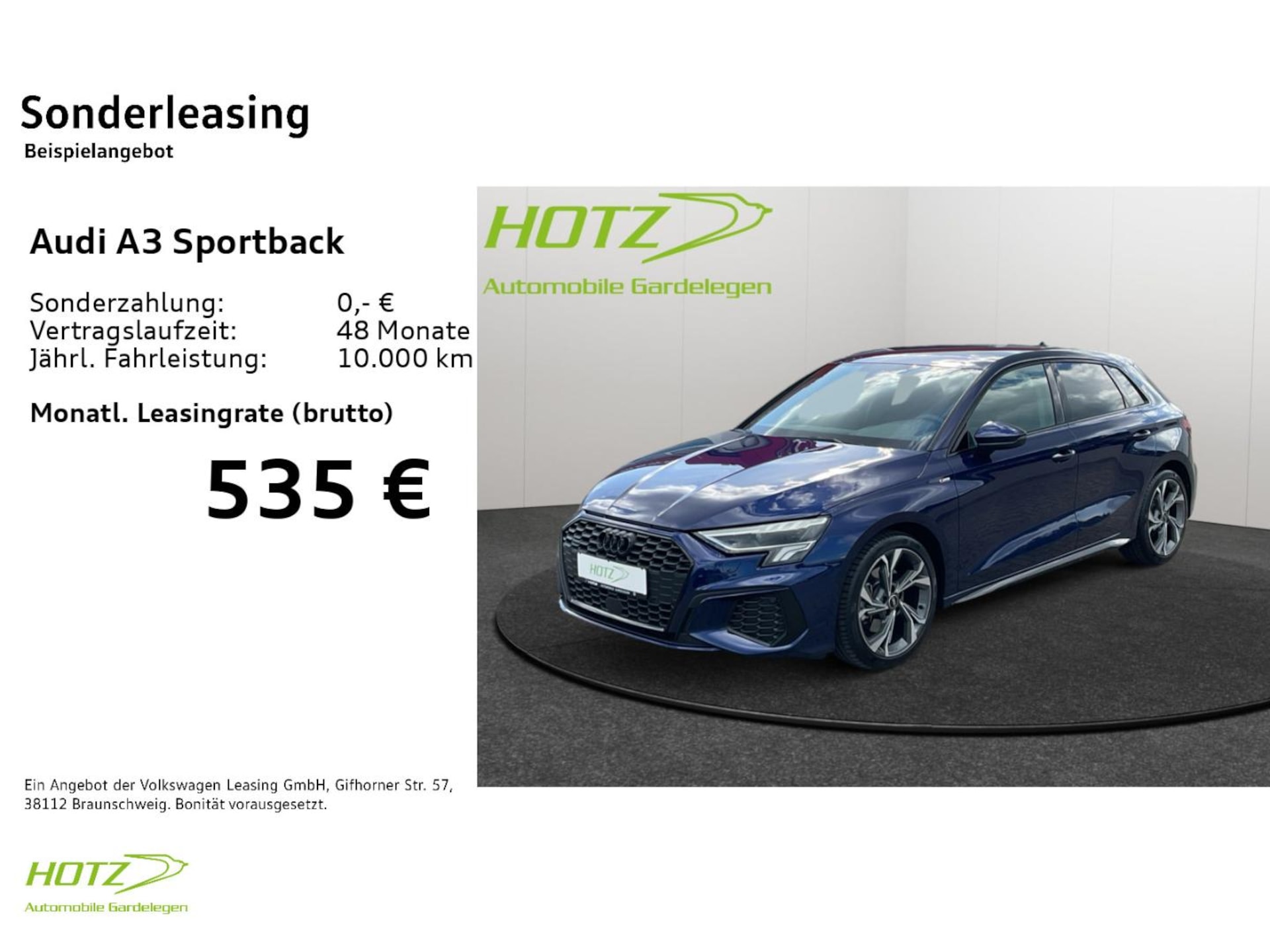 Audi A3 Sportback S line