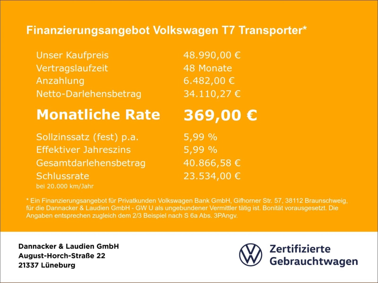 Volkswagen Transporter Kasten kurzer Radstand – Bild 3