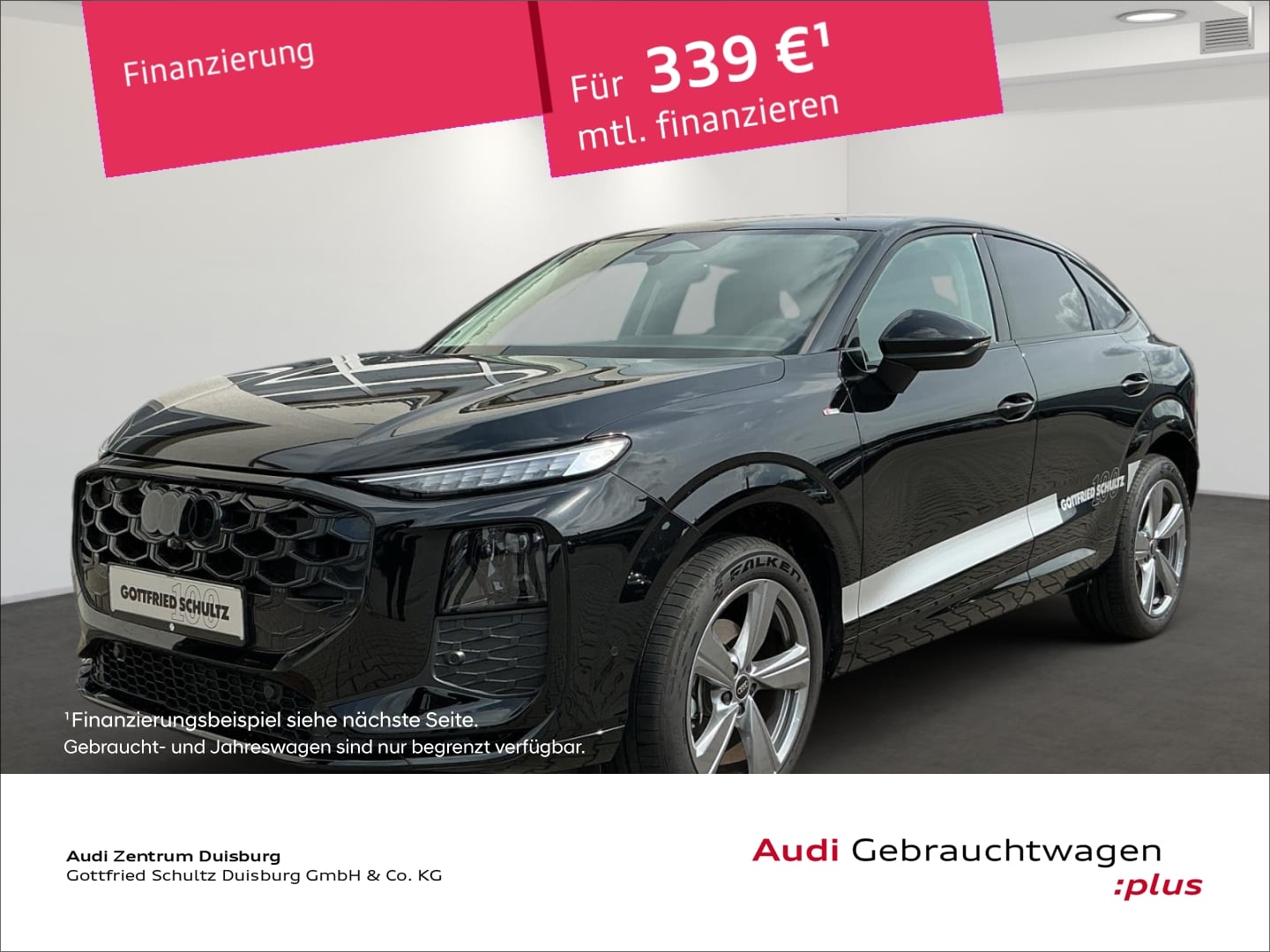 Bild über Audi Q3 Sportback TFSI 110 kW S tronic - für weitere Informationen kontaktieren Sie den Audi Partner