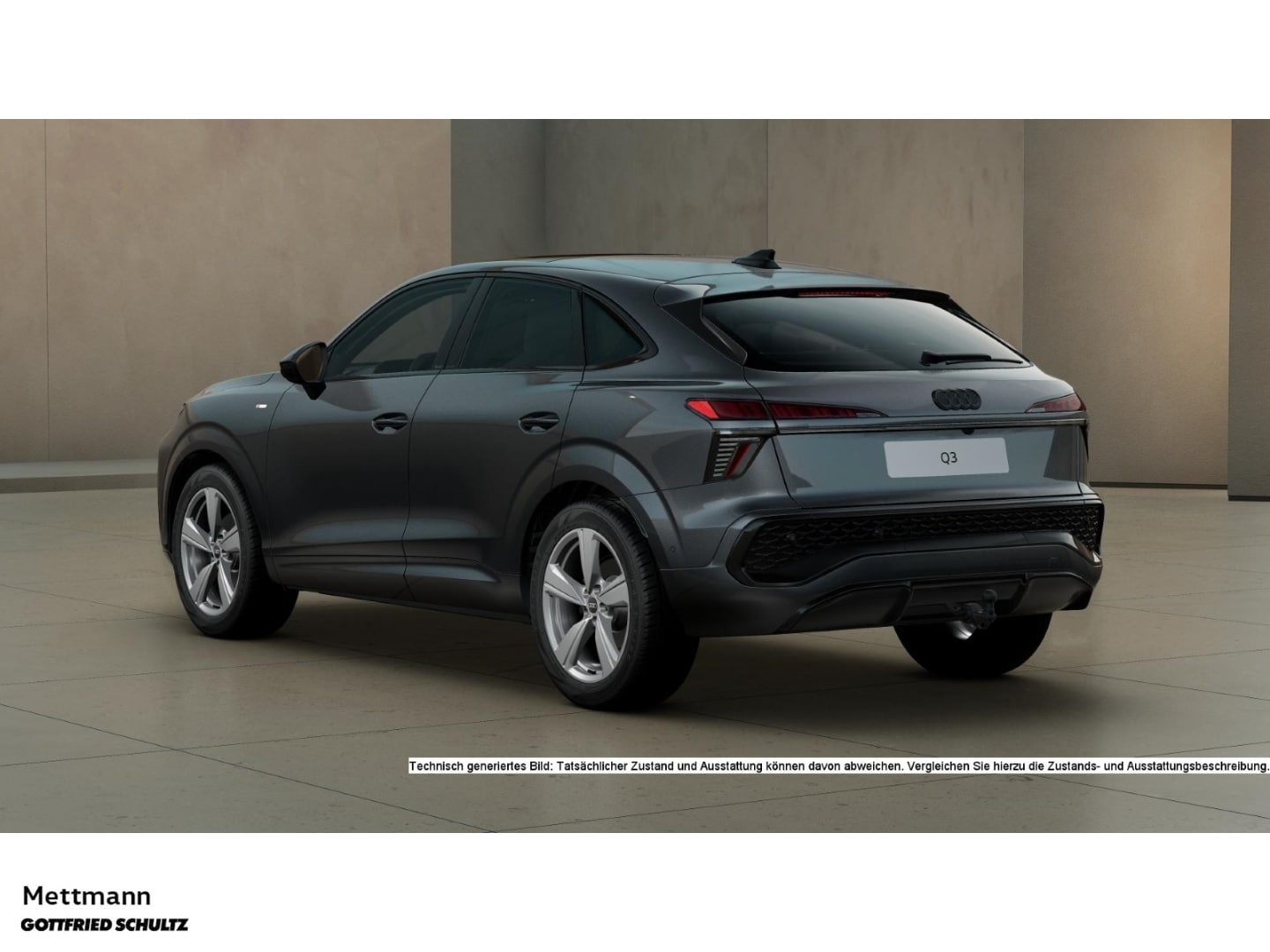Bild über Audi Q3 Sportback TFSI 110 kW S tronic - für weitere Informationen kontaktieren Sie den Audi Partner
