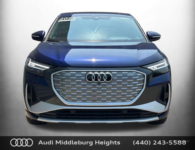 Used 2023 Audi Q4 Sportback e-tron Prestige with VIN WA142BFZ8PP046474 for sale in Middleburg Heights, OH