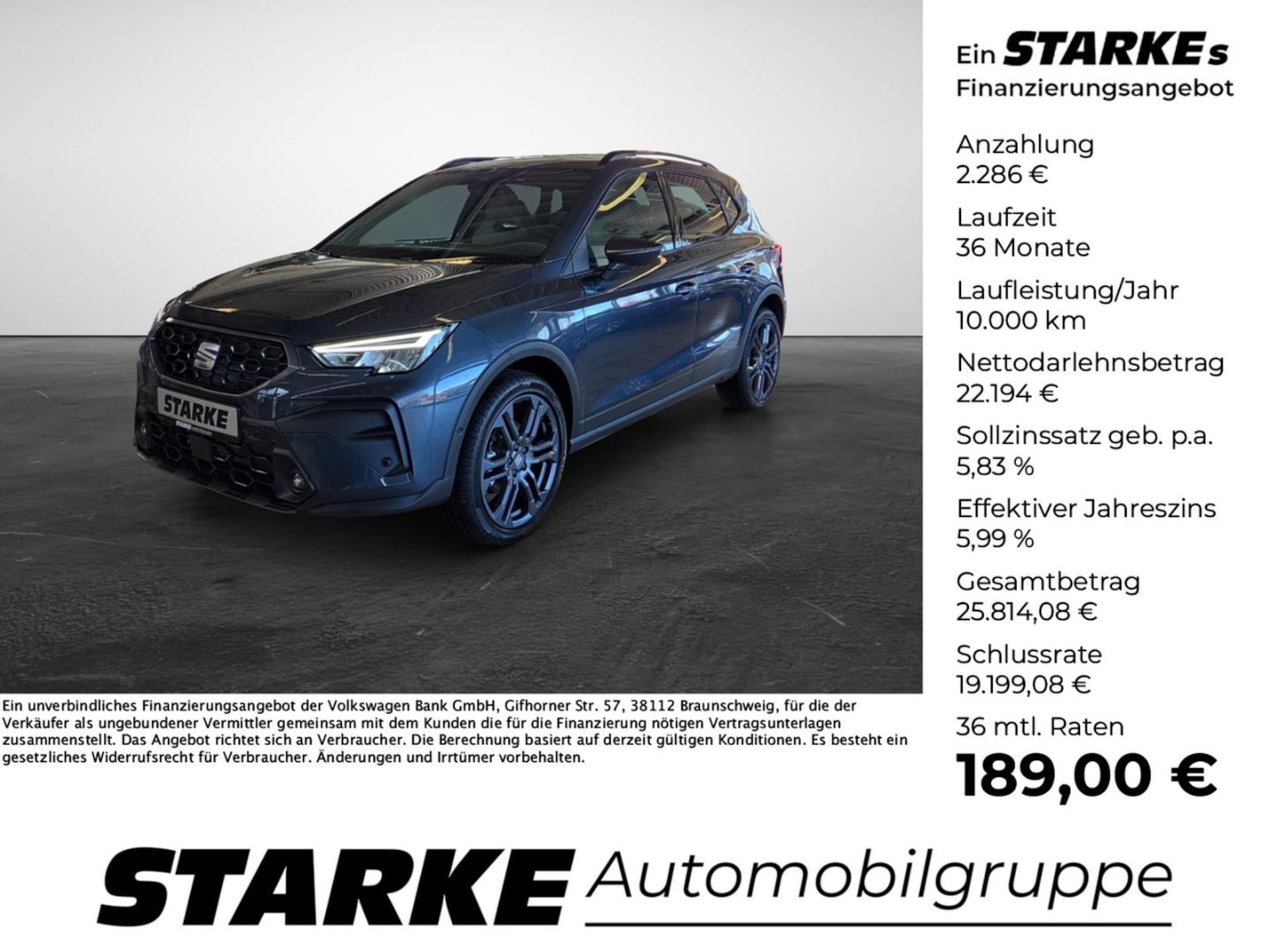 SEAT Arona FR