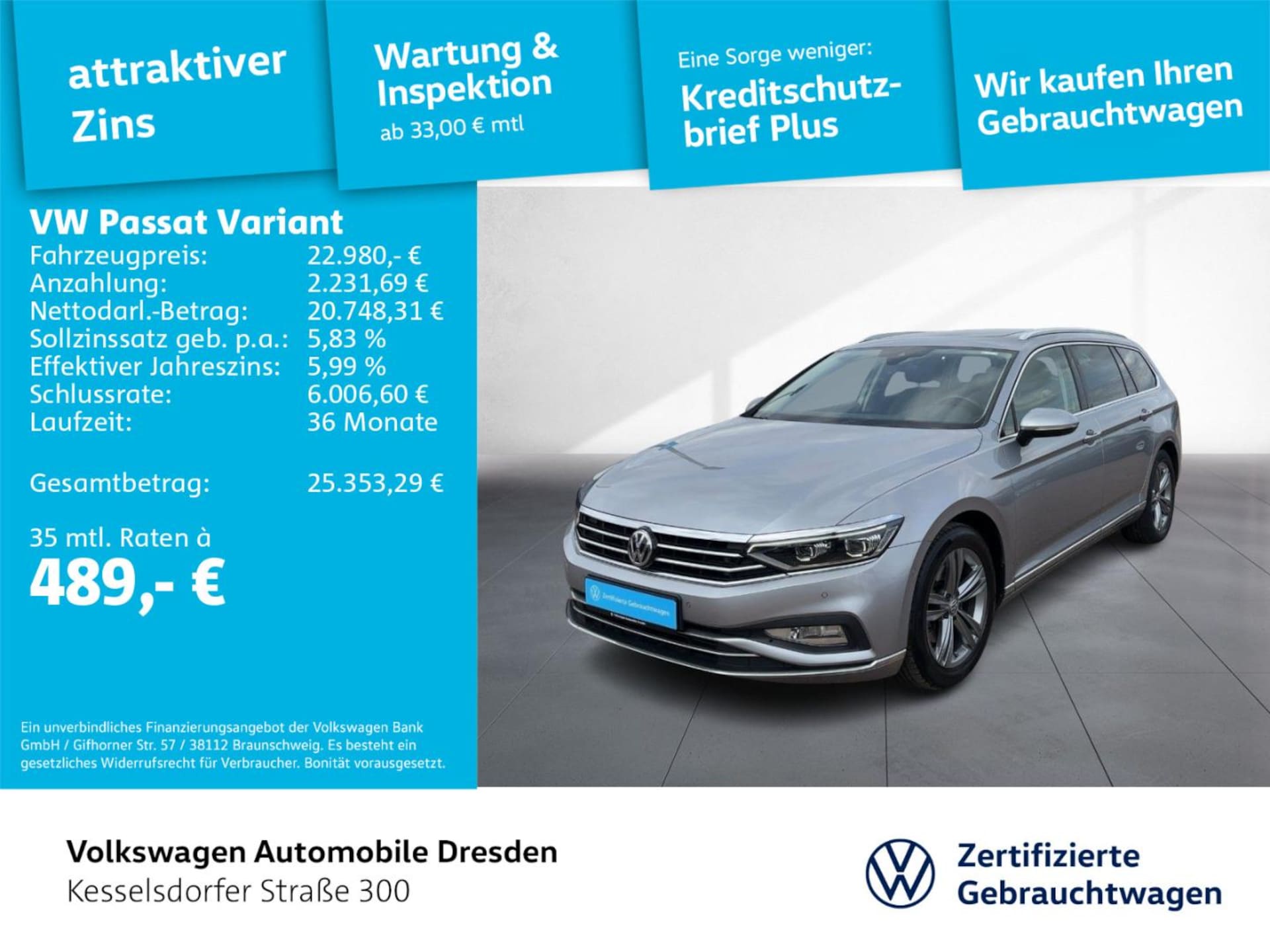 Volkswagen Passat Variant Elegance