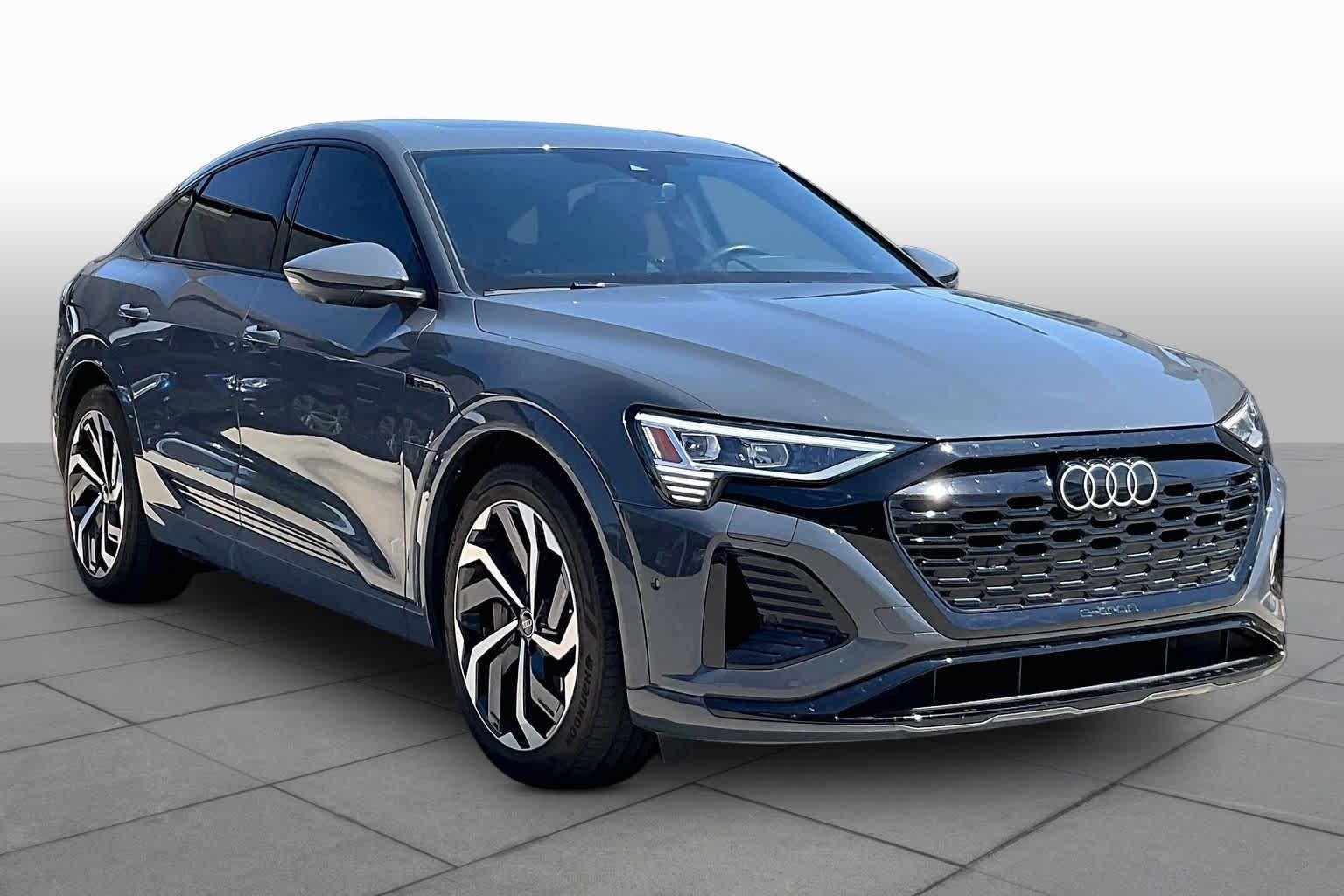 Used 2024 Audi Q8 Sportback e-tron Premium Plus with VIN WA1CAAGE6RB044713 for sale in Grapevine, TX