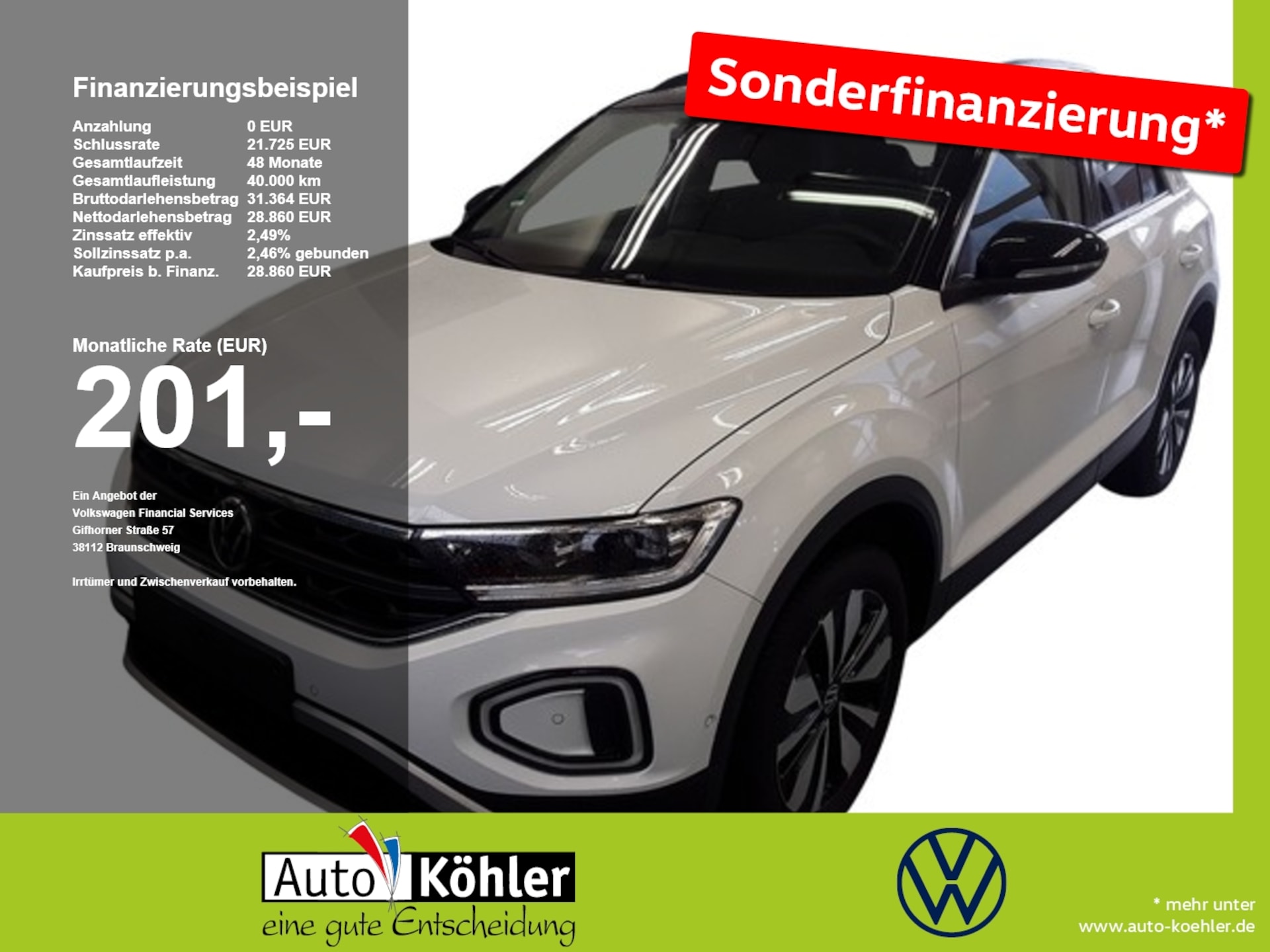 Volkswagen T-Roc Life