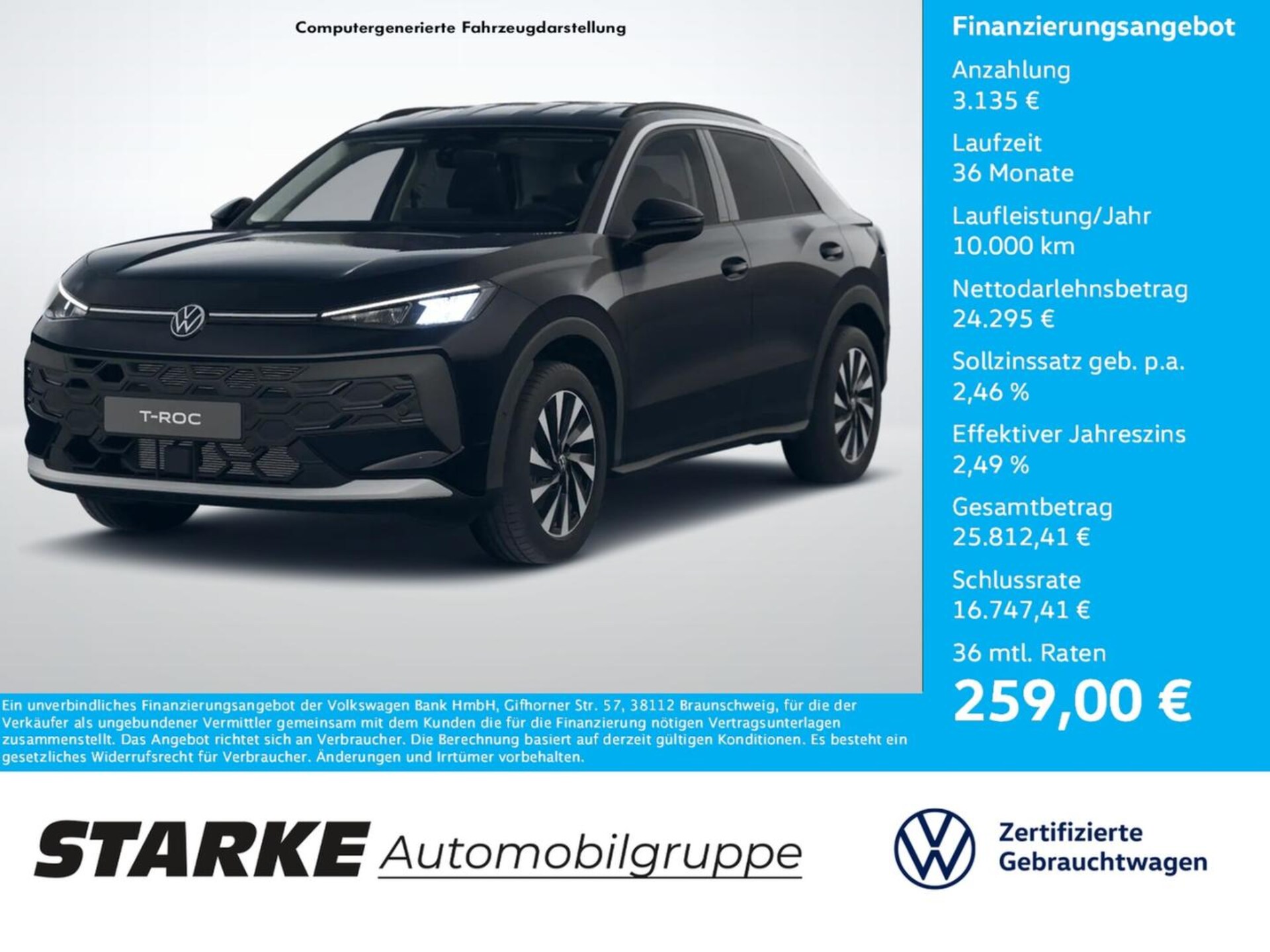Volkswagen T-Roc 2026