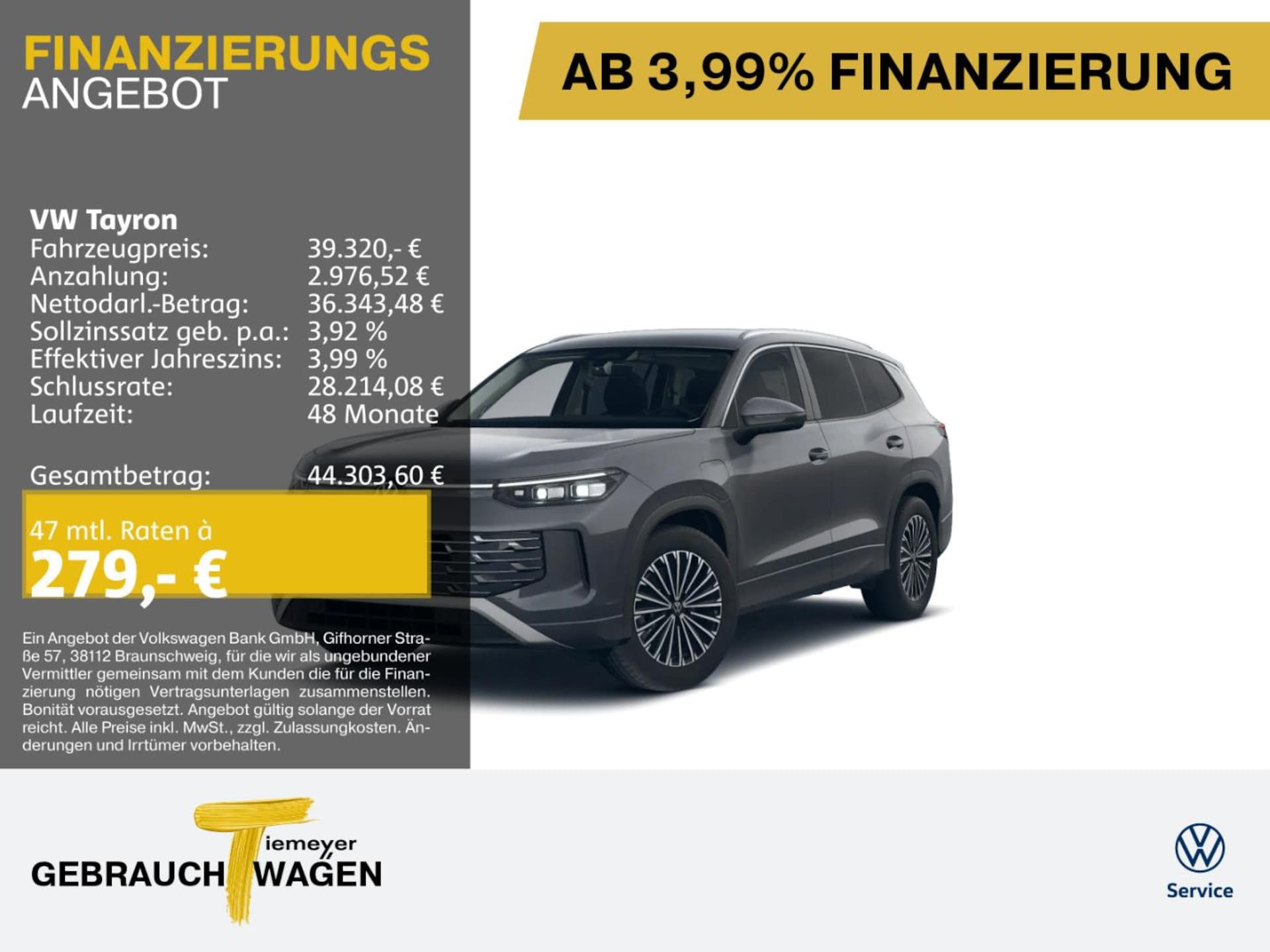 Volkswagen Tayron Elegance