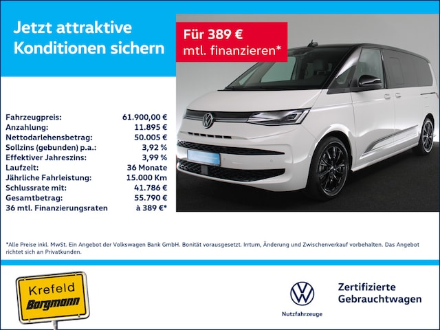 Volkswagen Multivan langversion