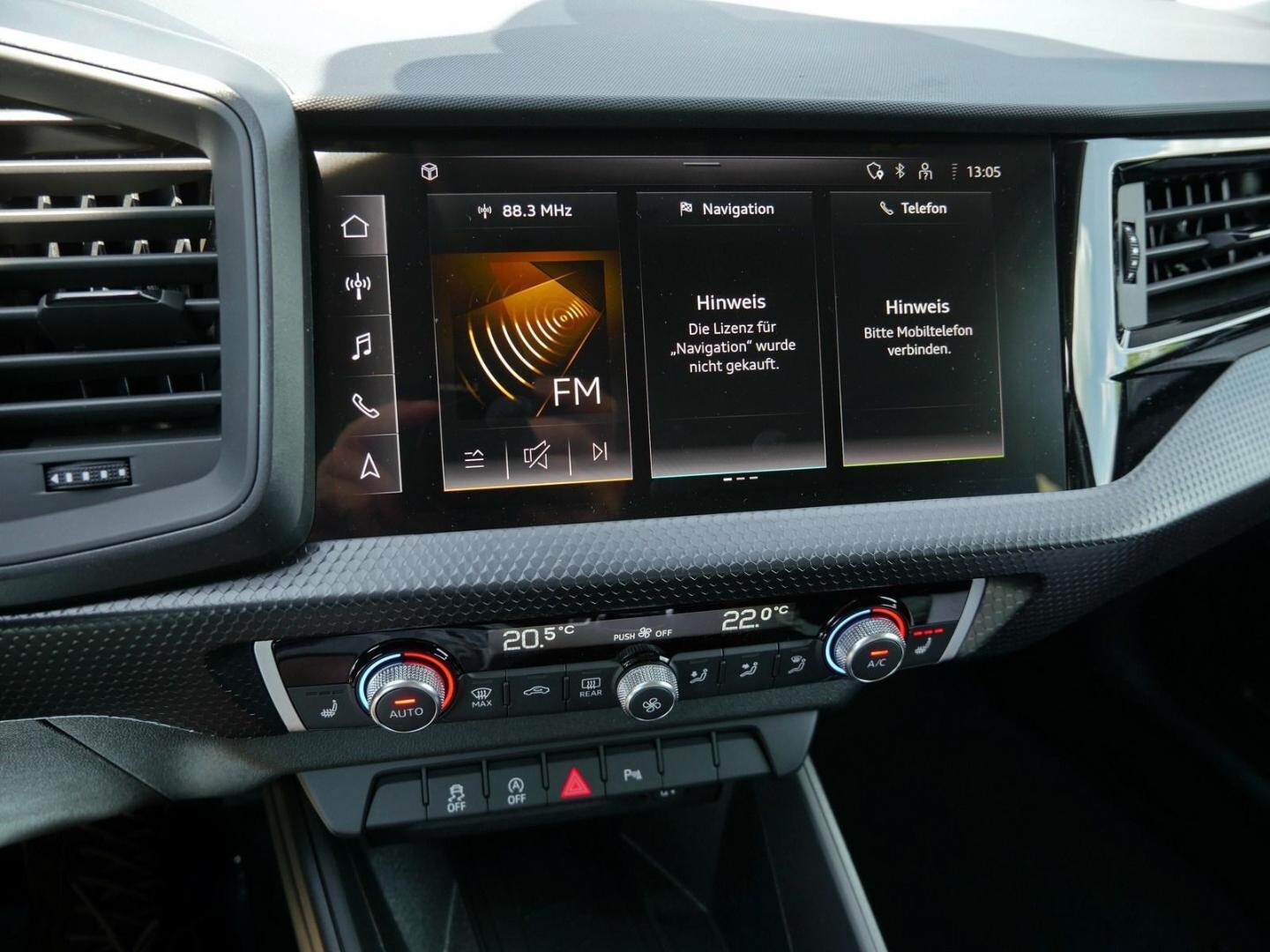 Bild über Audi A1 Sportback advanced 25 TFSI Schaltgetriebe - für weitere Informationen kontaktieren Sie den Audi Partner