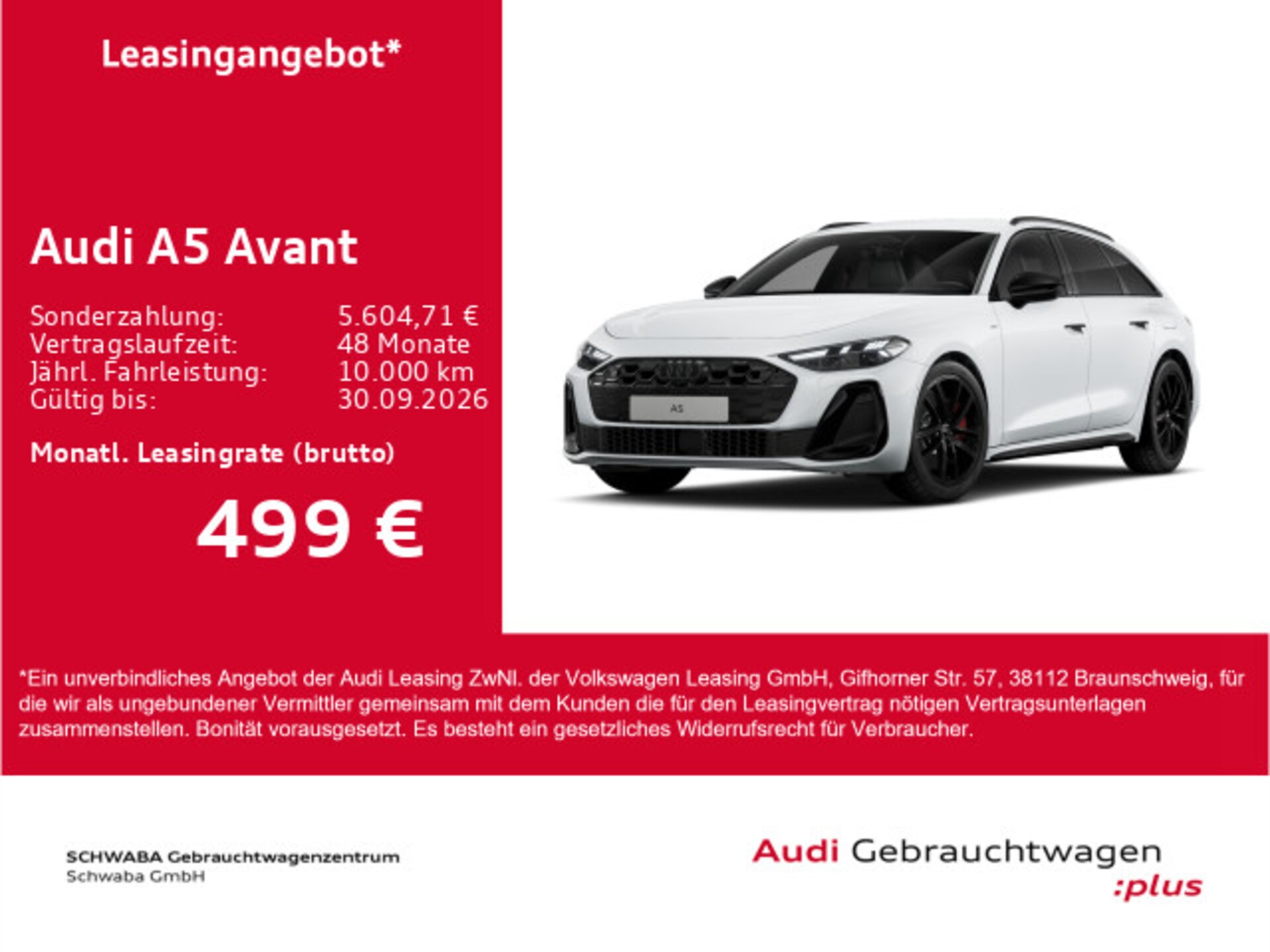 Audi A5 Avant e-hybrid