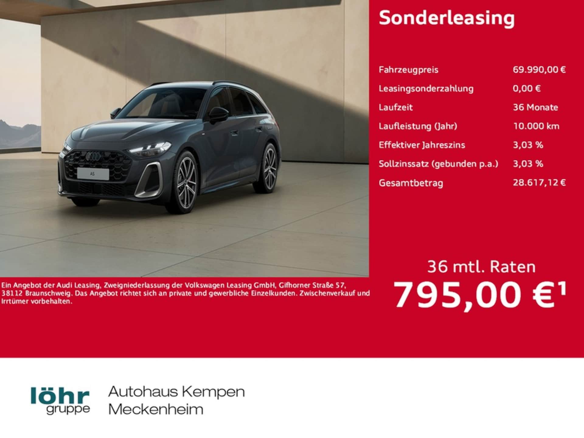 Audi A5 Avant e-hybrid edition one