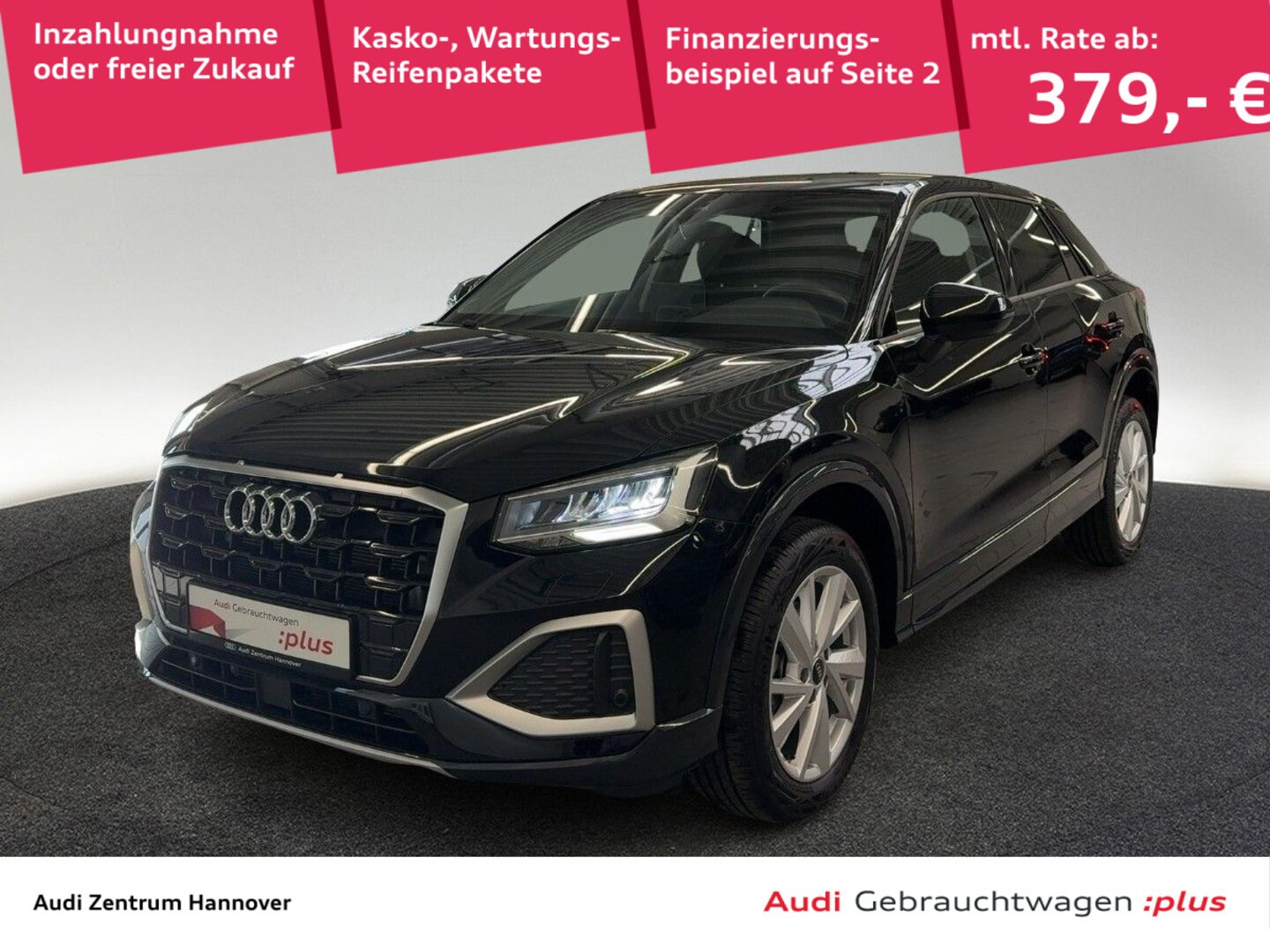 Bild über Audi Q2 advanced 30 TDI Schaltgetriebe - für weitere Informationen kontaktieren Sie den Audi Partner