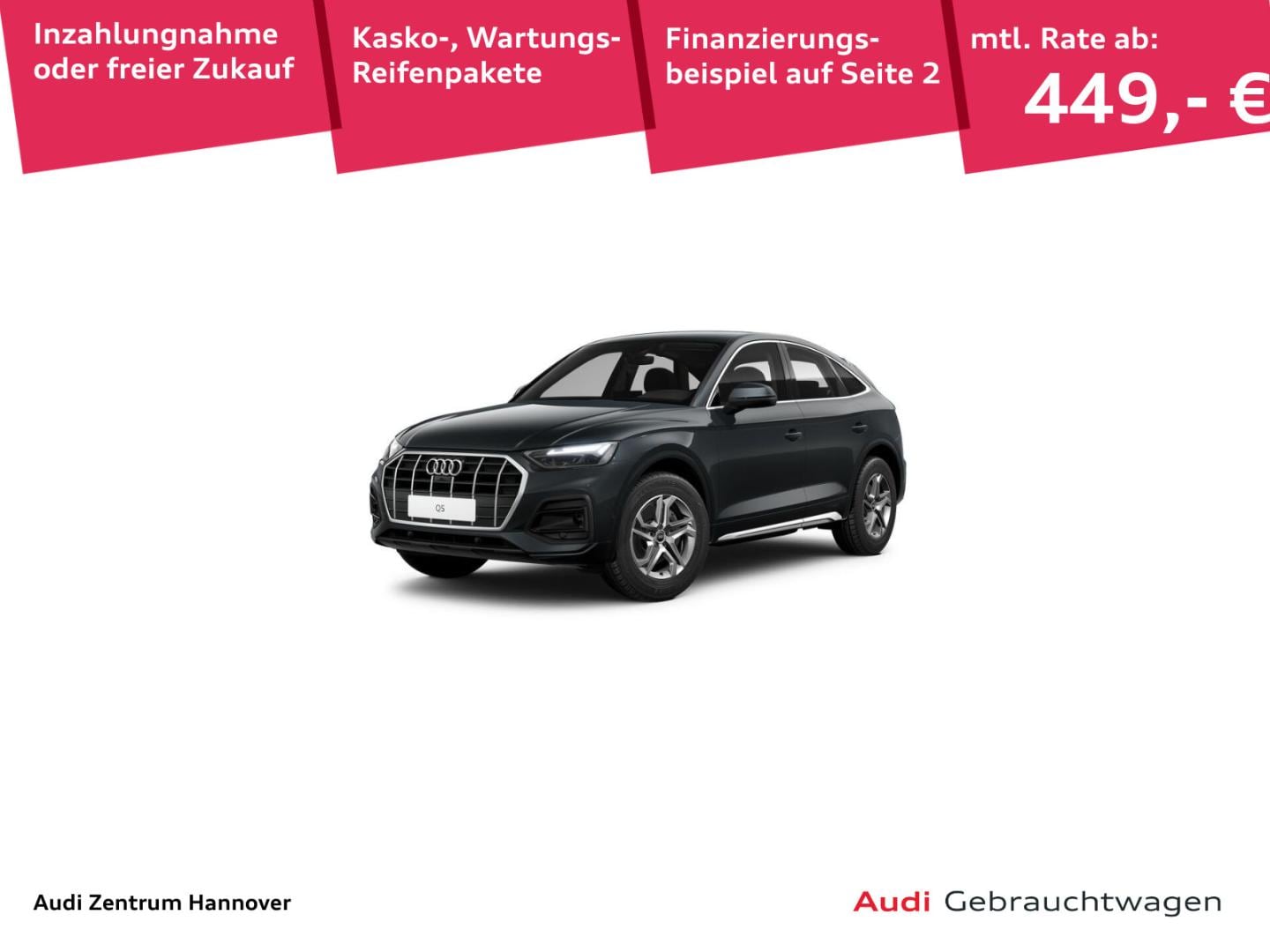 Bild über Audi Q5 Sportback 35 TDI S tronic - für weitere Informationen kontaktieren Sie den Audi Partner