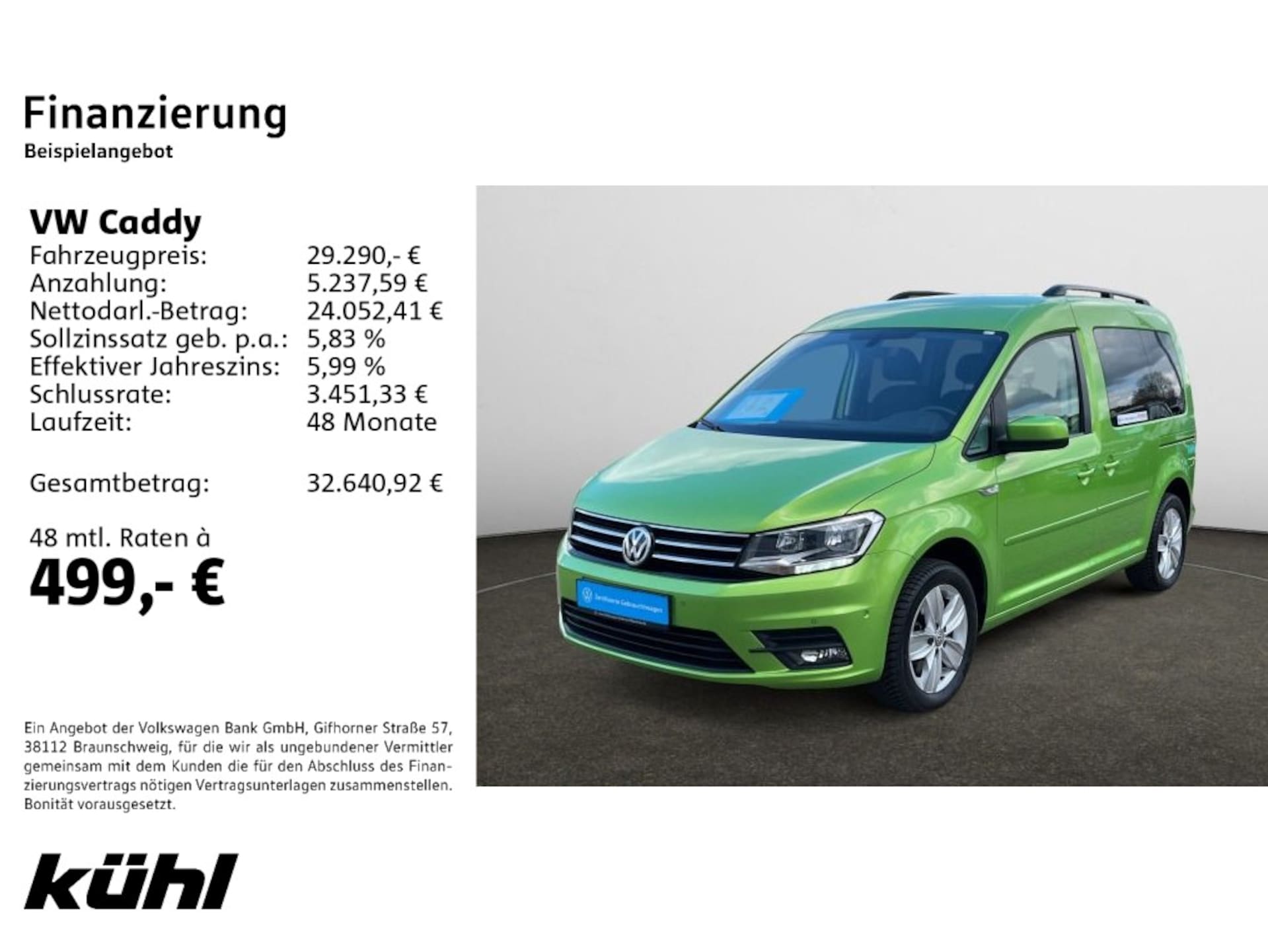 Volkswagen Caddy Comfortline