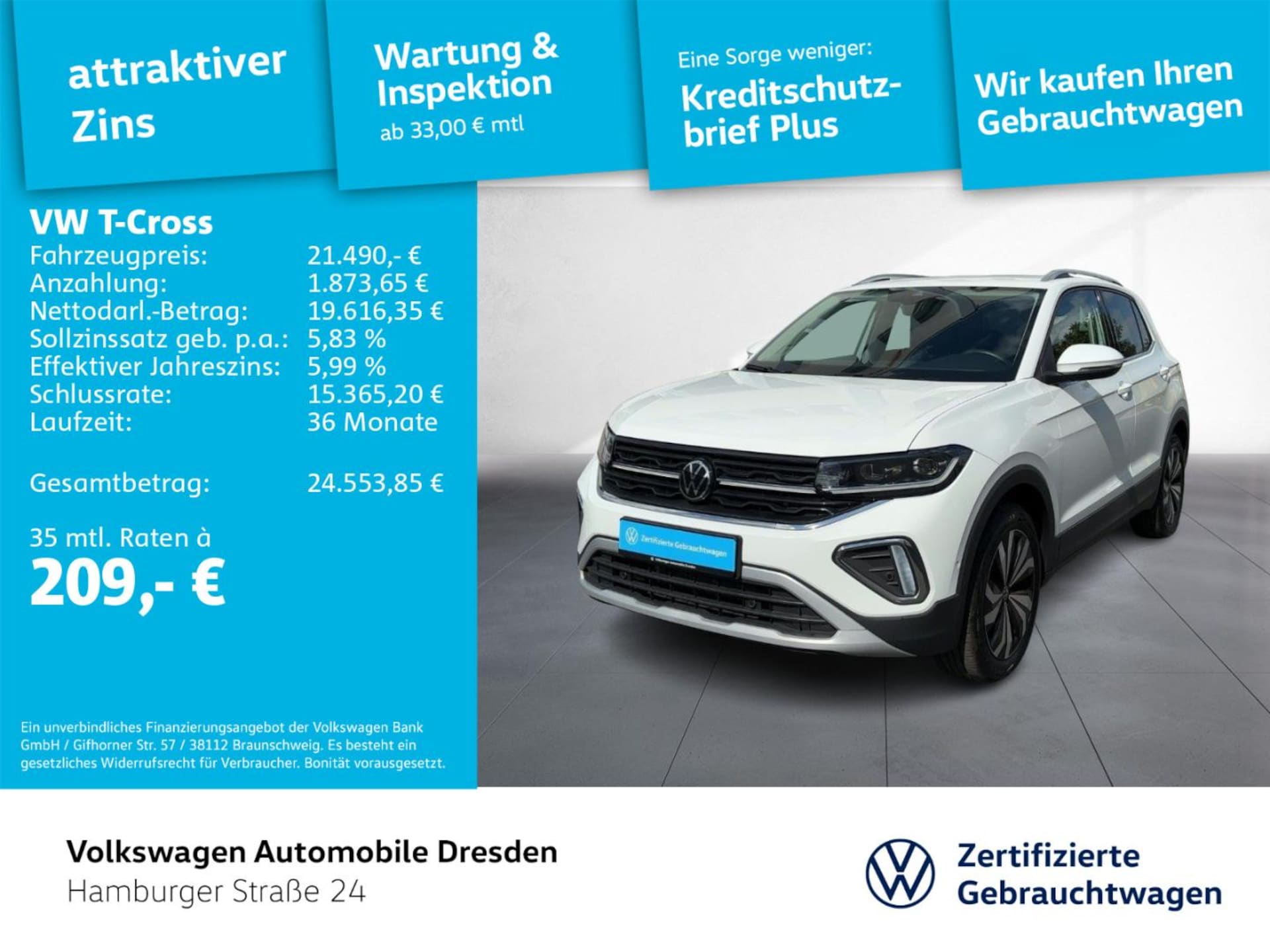 Volkswagen T-Cross Style