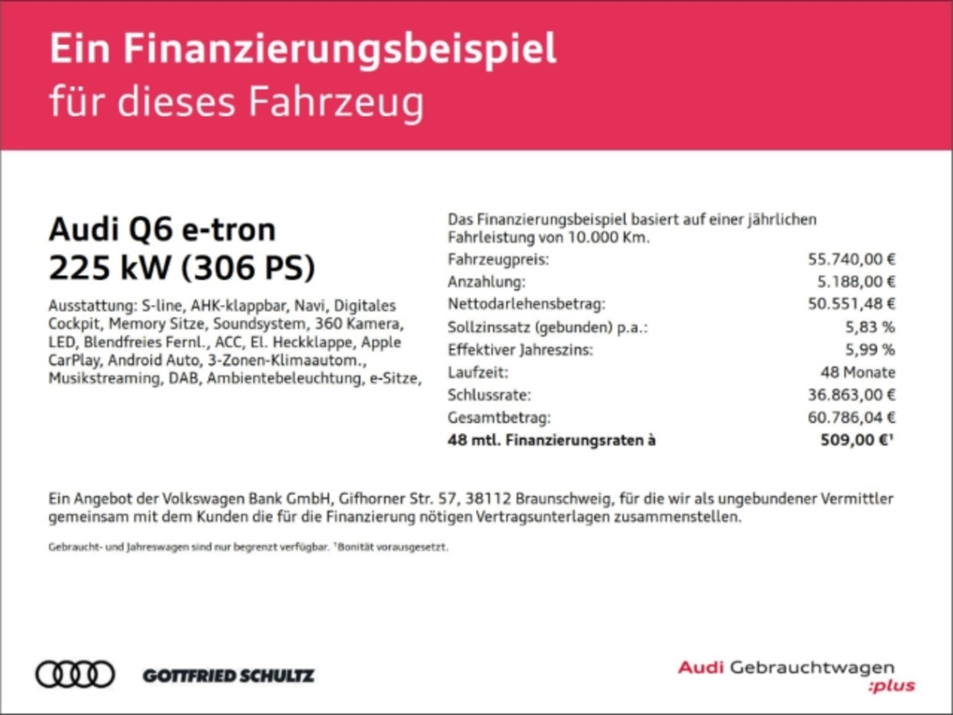 Audi Q6 SUV e-tron