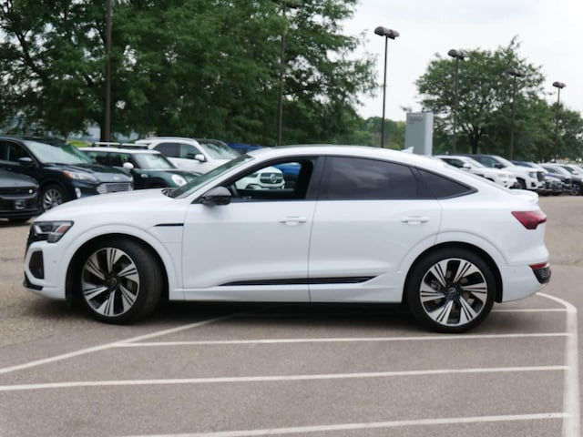 Used 2024 Audi Q8 Sportback e-tron Prestige with VIN WA1DABGE4RB007332 for sale in Maplewood, Minnesota