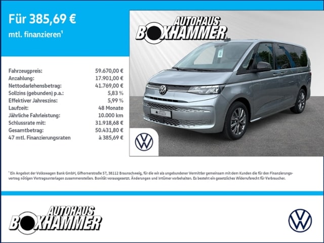 Volkswagen Multivan langversion occasion