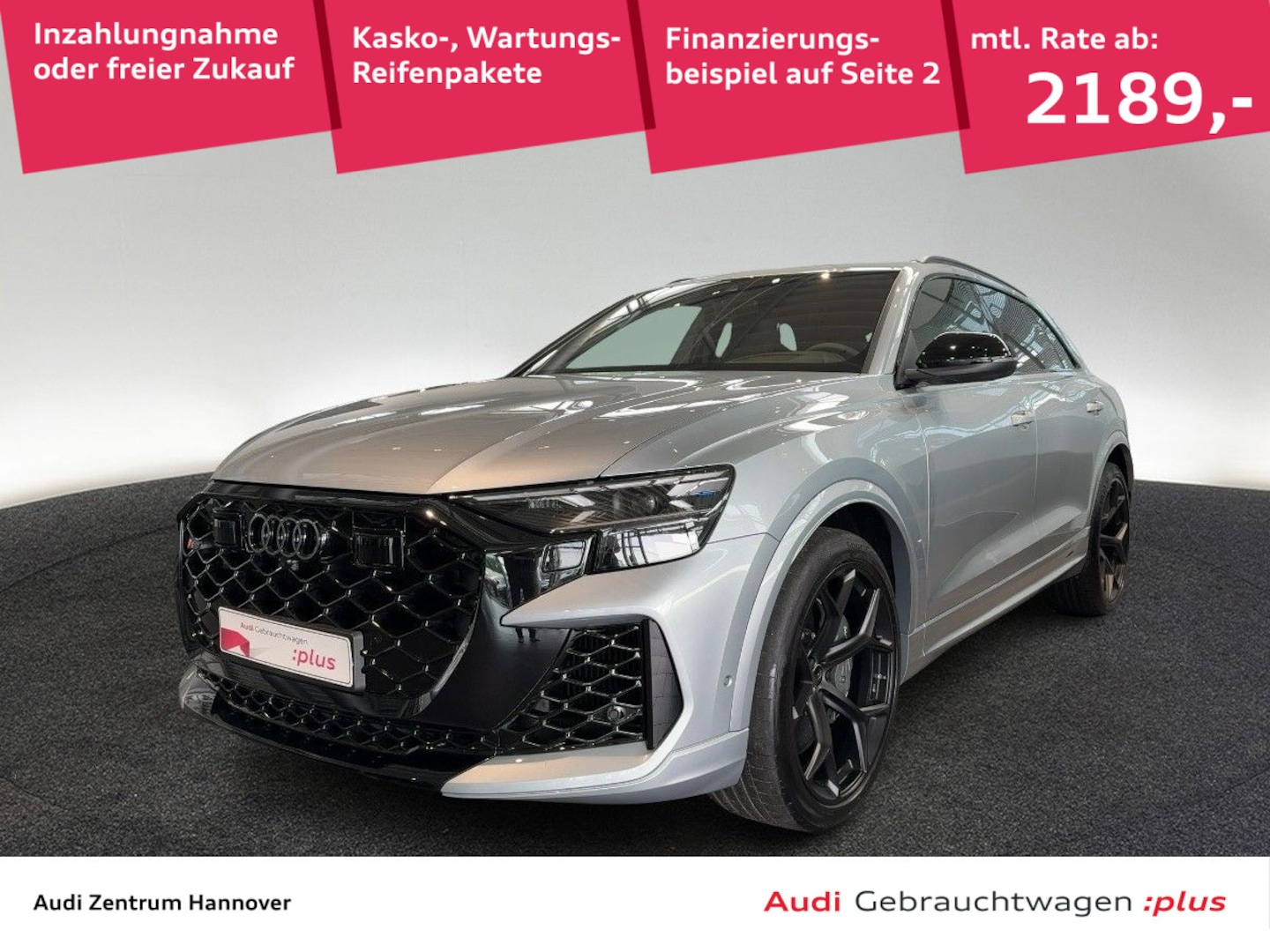 Bild über Audi RS Q8 SUV TFSI quattro 471 kW tiptronic - für weitere Informationen kontaktieren Sie den Audi Partner