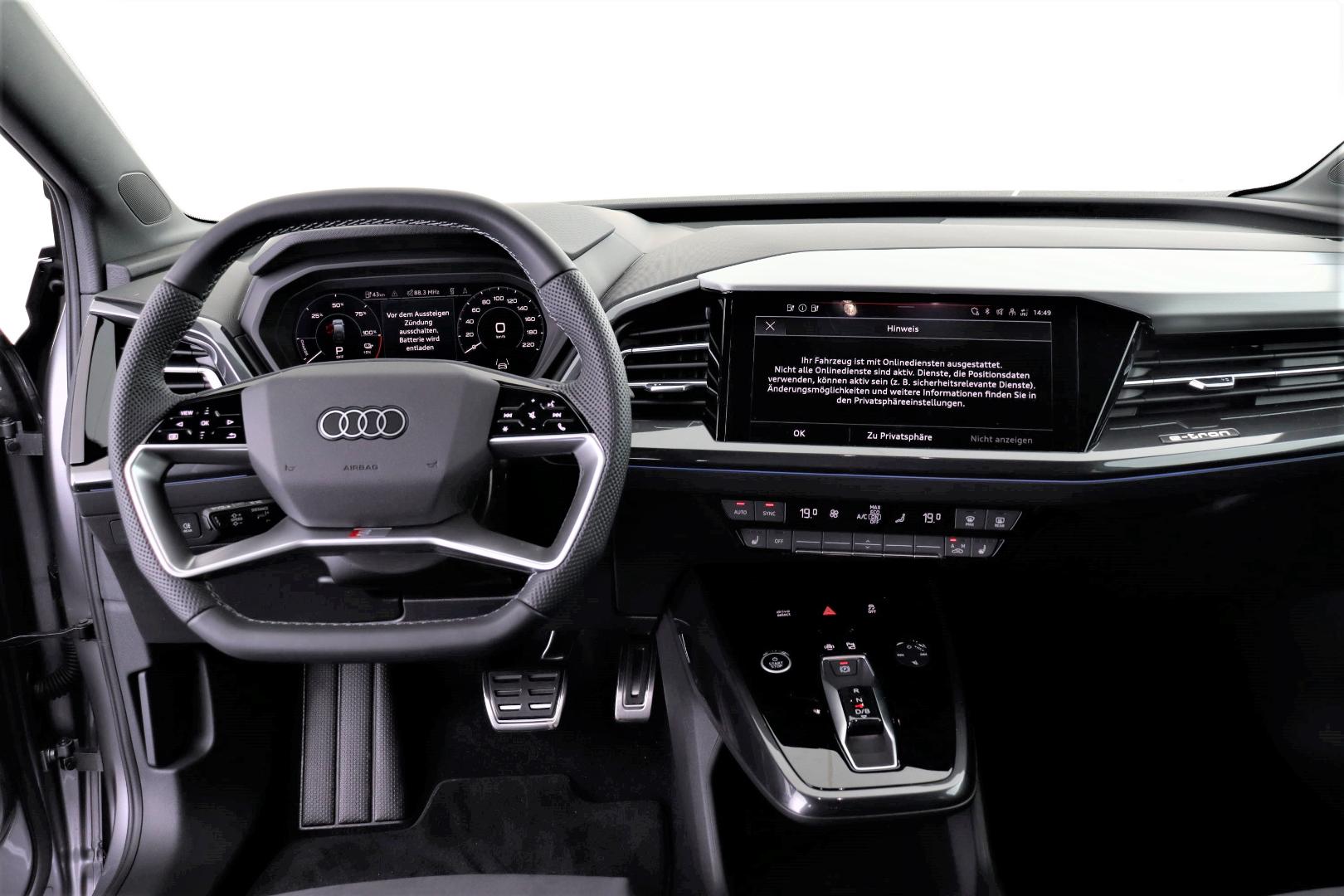 Bild über Audi Q4 Sportback e-tron 45 e-tron quattro 195,00 kW - for more details contact your dealer
