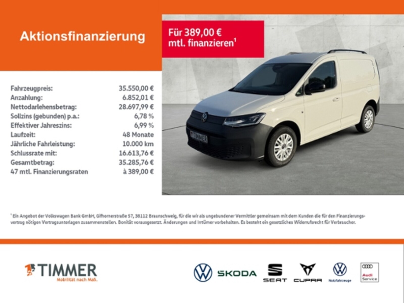 Volkswagen Caddy Cargo – Bild 2