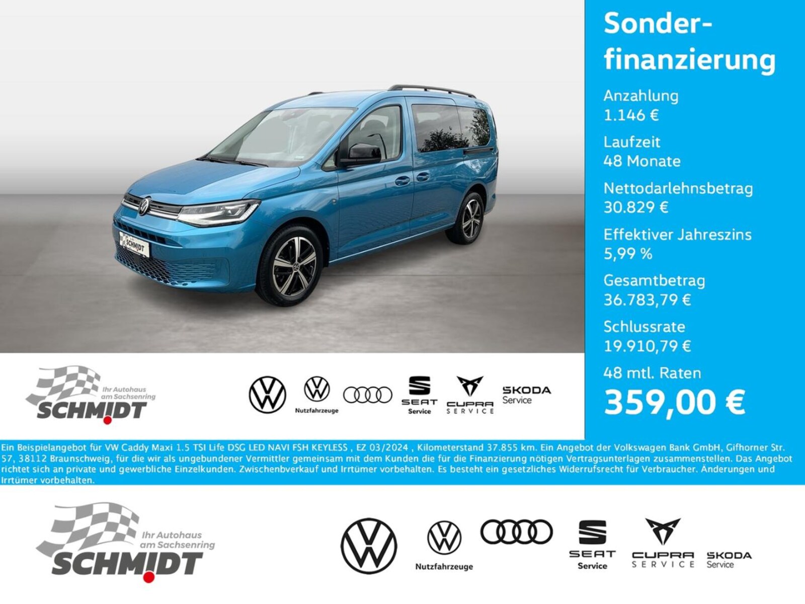 Volkswagen Caddy Maxi – Bild 2