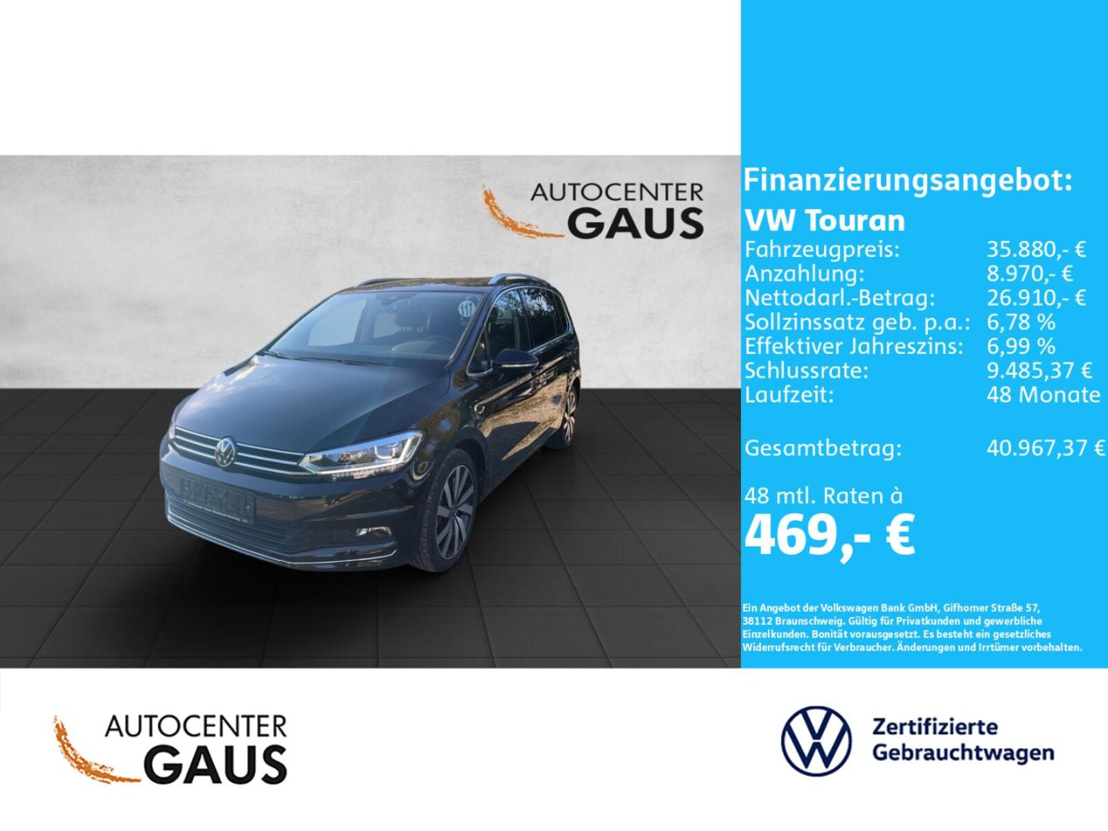 Volkswagen Touran – Bild 2