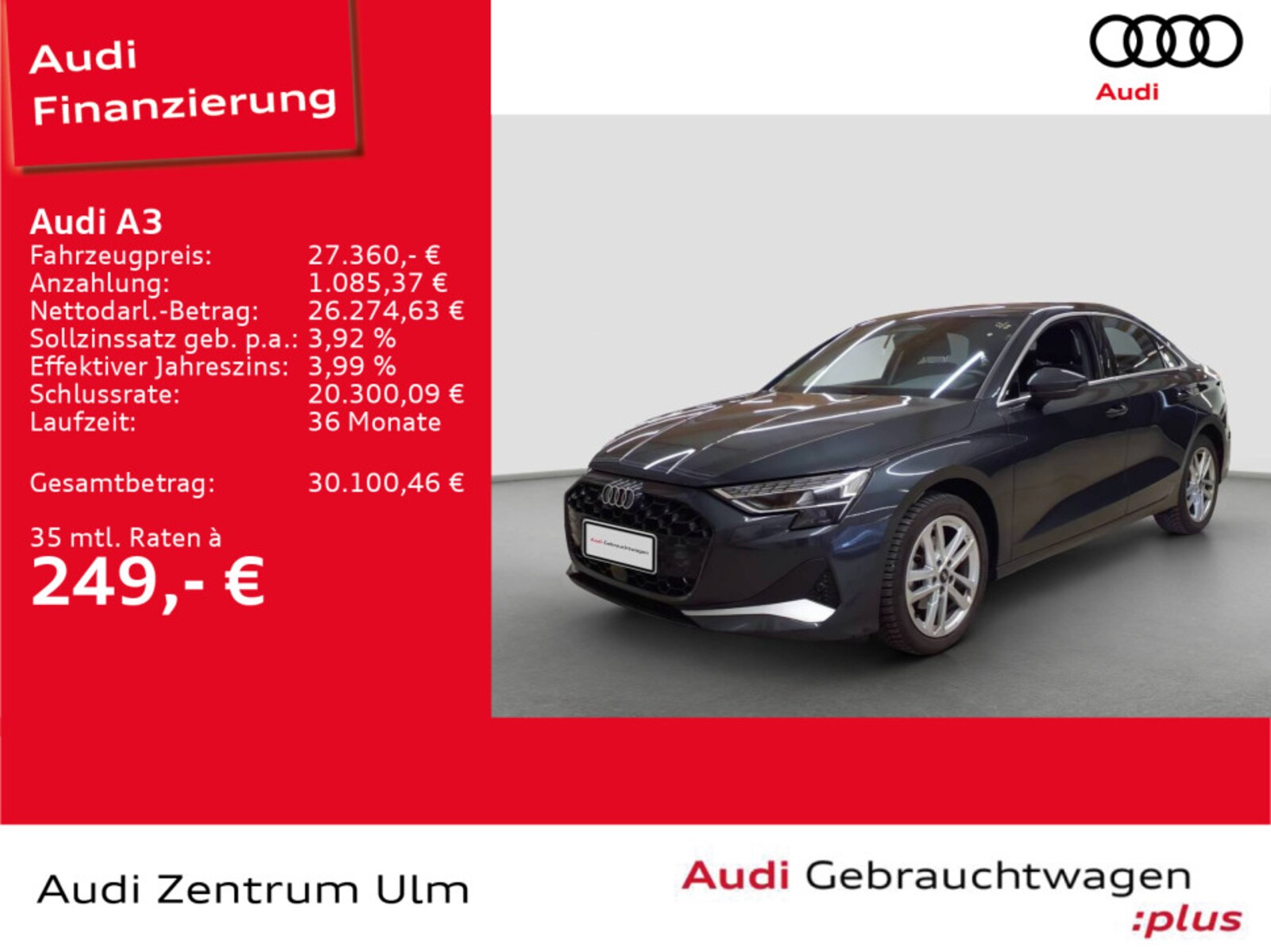 Audi A3 Limousine – Bild 2