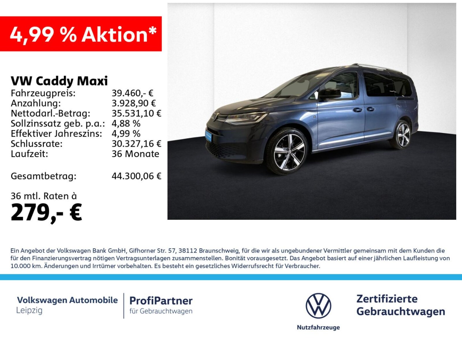 Volkswagen Caddy Maxi
