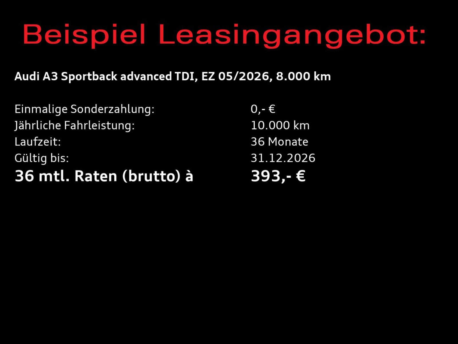 Audi A3 Sportback – Bild 7