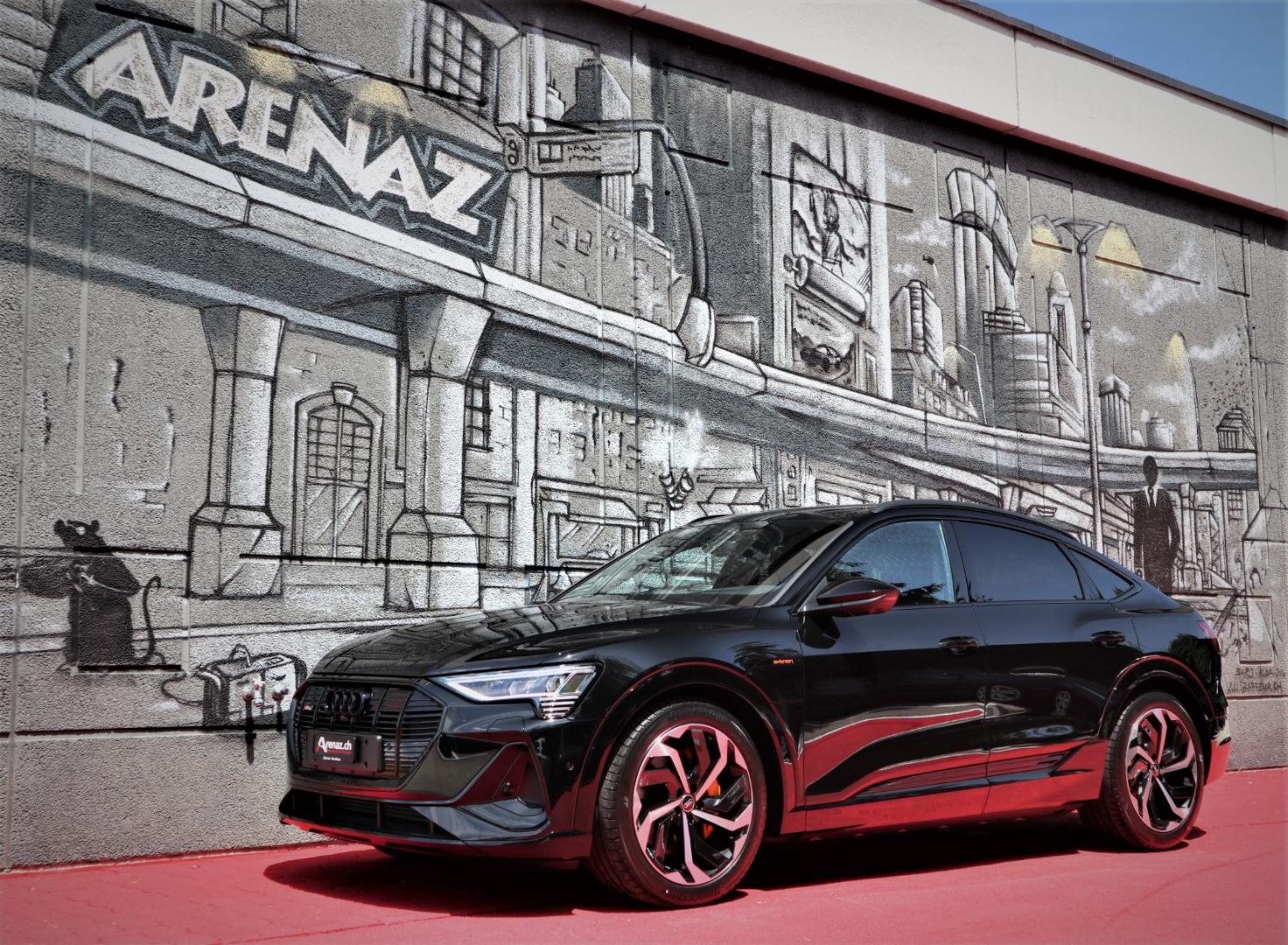Image about Audi e-tron Sportback Black Edition S line 55 quattro 300,00 kW