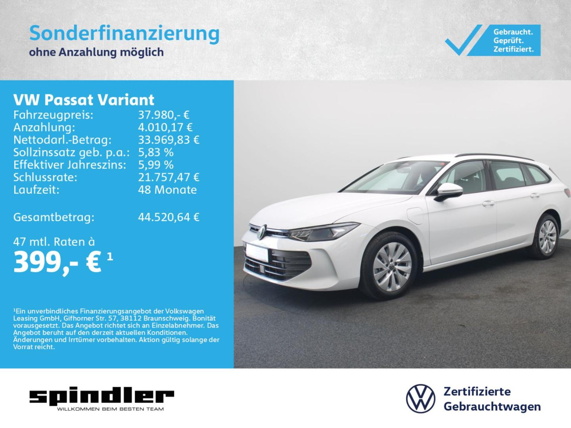Volkswagen Passat Basis-Modell