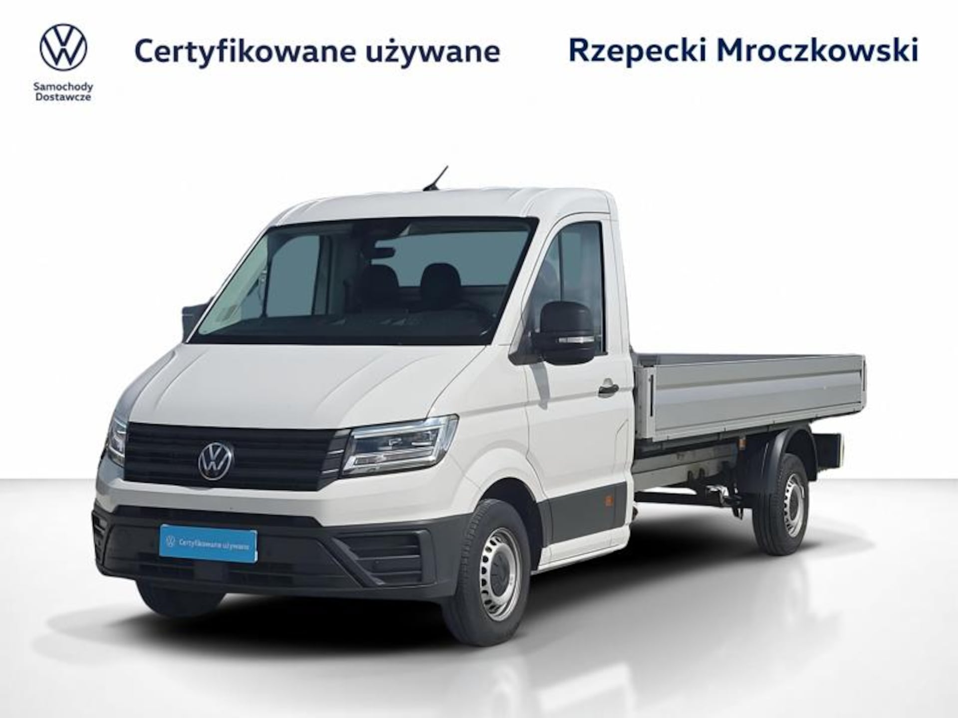 Volkswagen Crafter z pojedyńczą kabiną z długim rozstawem osi