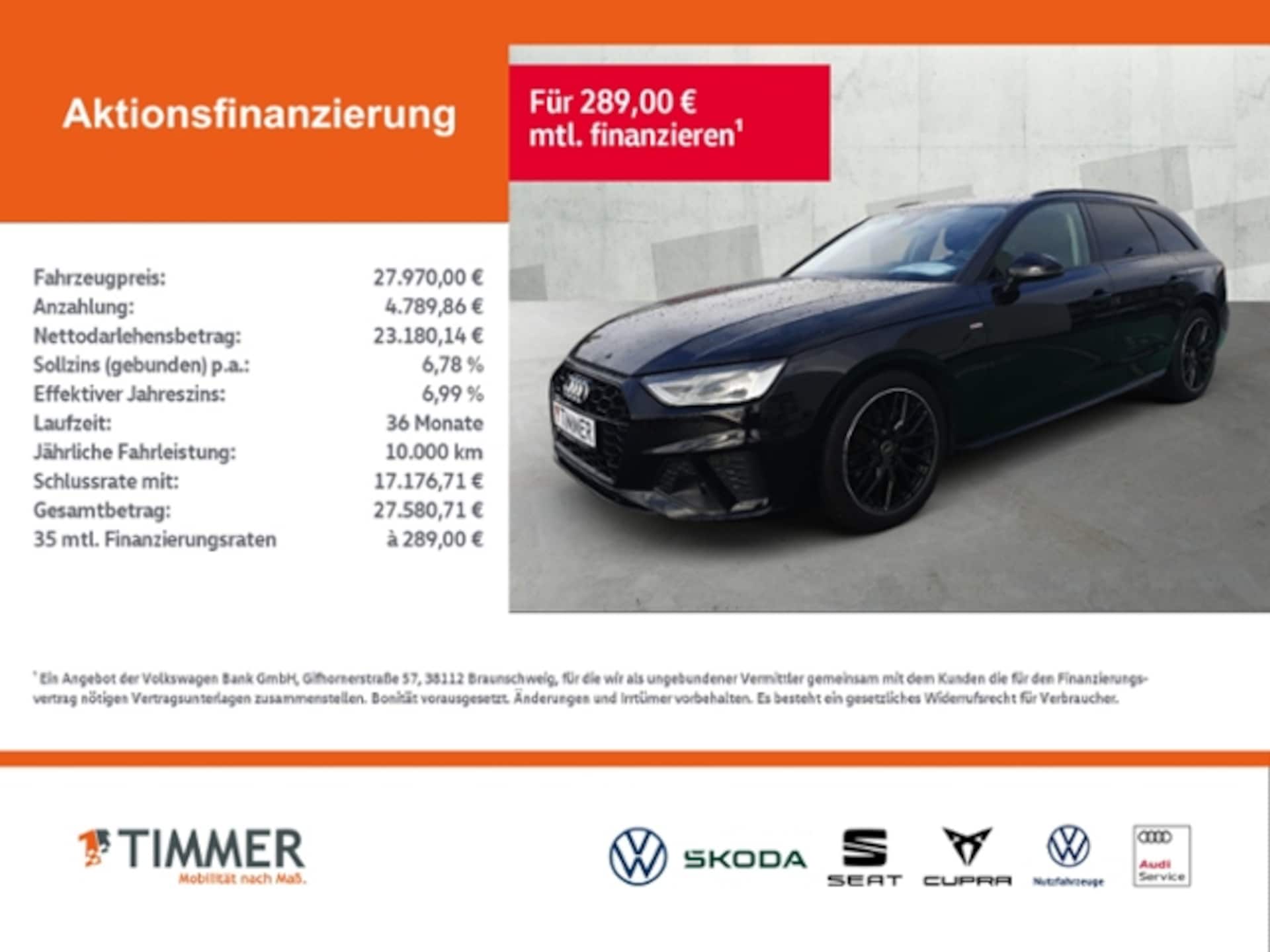 Audi A4 Avant S line