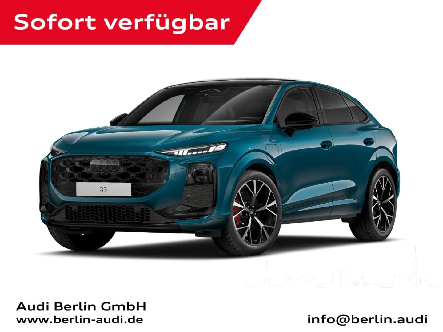 Bild über Audi Q3 Sportback e-hybrid e-hybrid 200 kW S tronic - für weitere Informationen kontaktieren Sie den Audi Partner