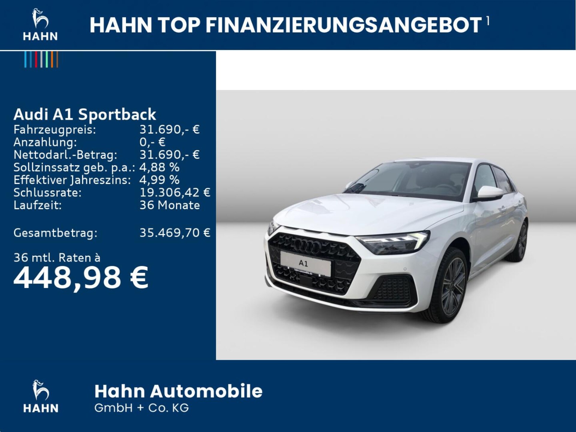 Audi A1 Sportback Advanced