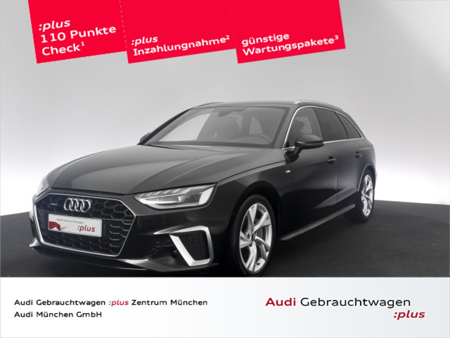 Bild über Audi A4 Avant S line 40 TFSI quattro S tronic - für weitere Informationen kontaktieren Sie den Audi Partner