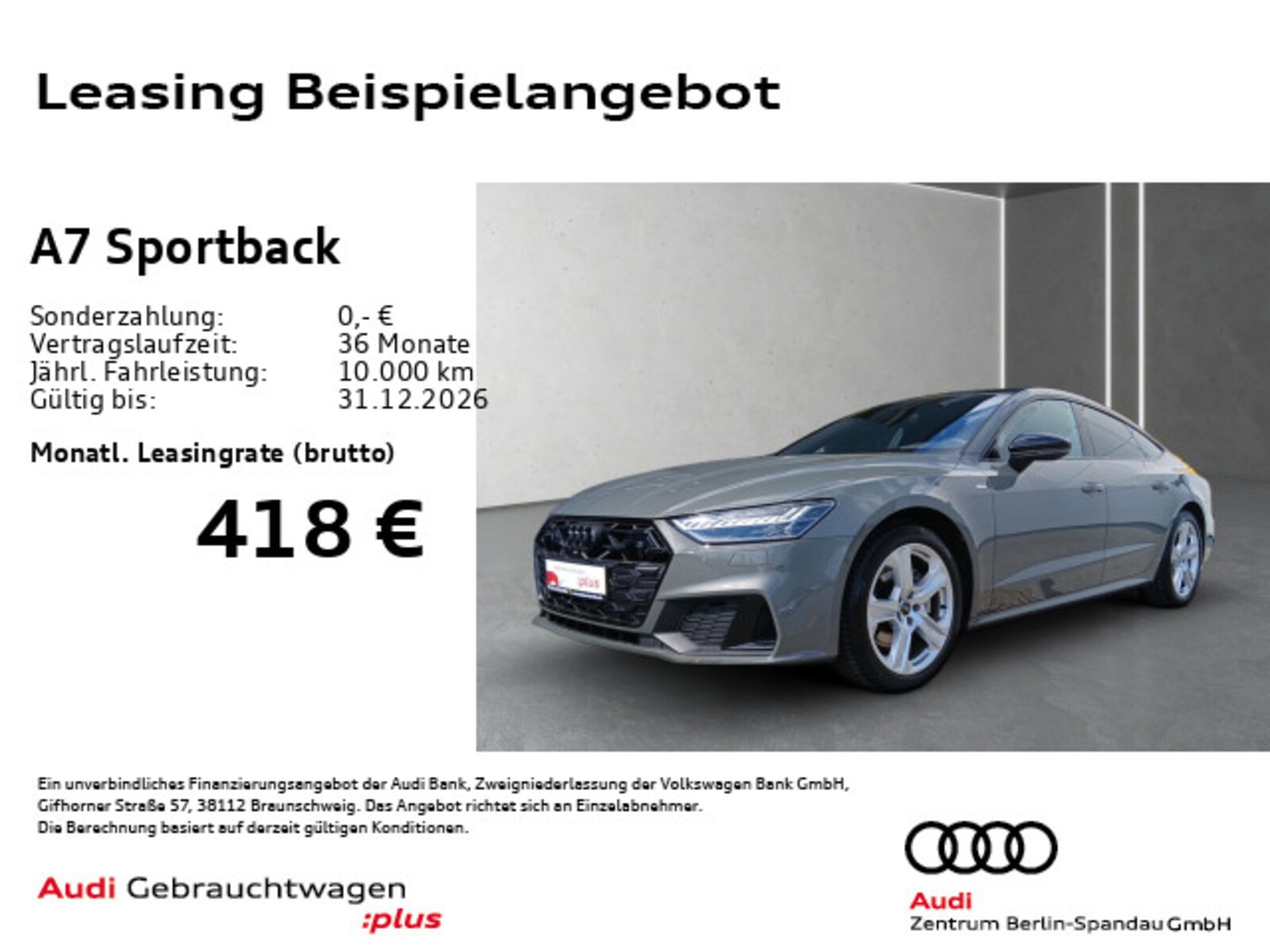 Audi A7 Sportback – Bild 2