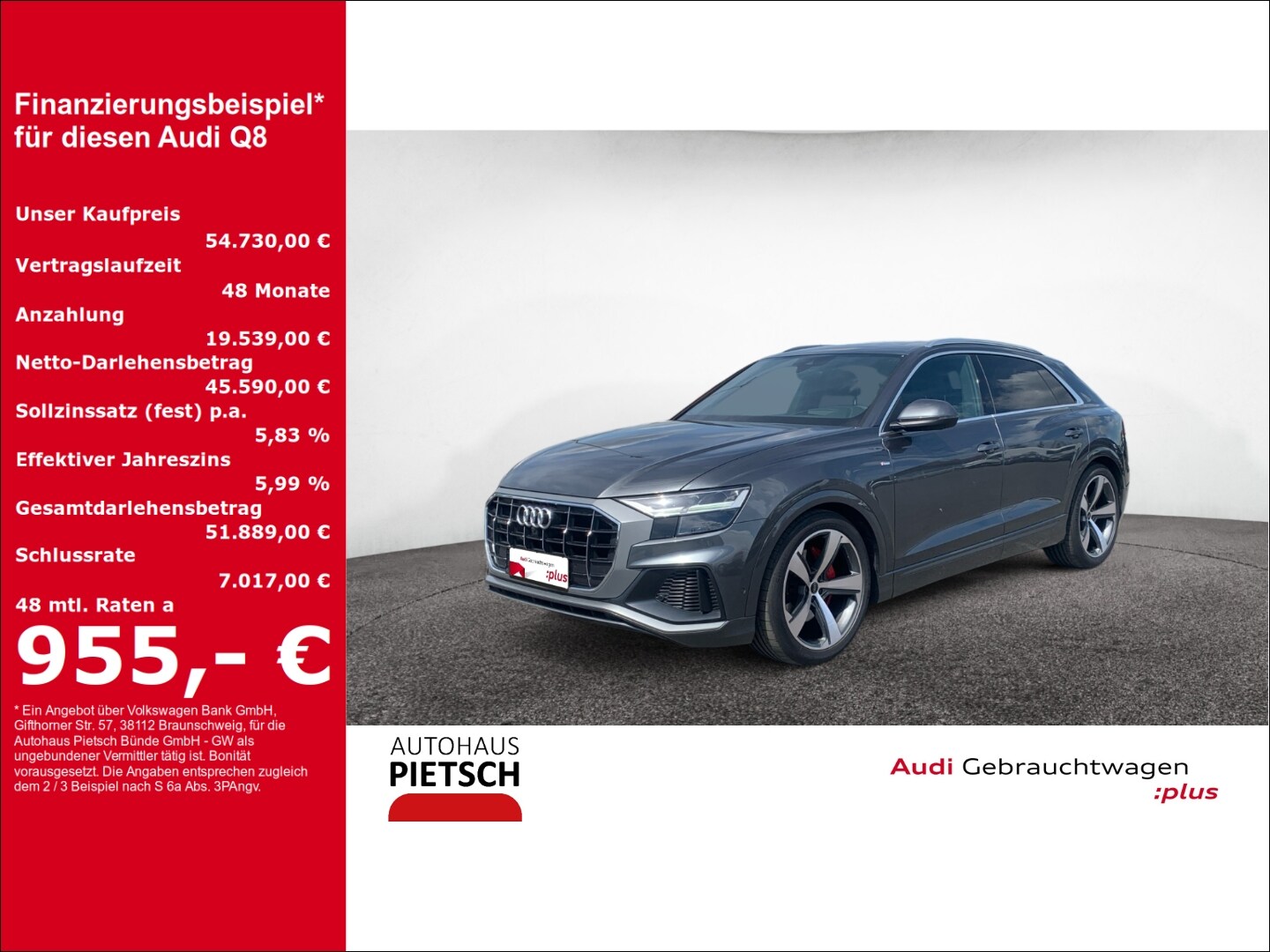 Image about Audi Q8 50 TDI quattro tiptronic