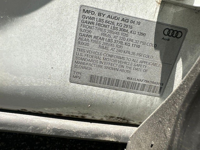 2019 Audi Q7