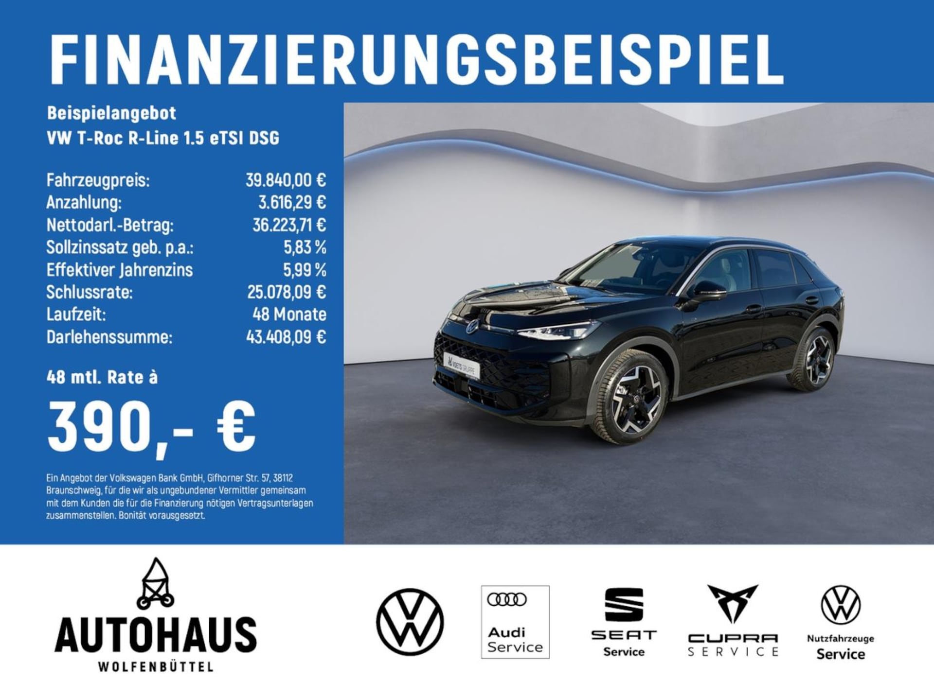 Volkswagen T-Roc R-Line