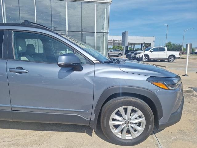 Used 2023 Toyota Corolla Cross LE with VIN 7MUCAAAGXPV040918 for sale in Lafayette, LA